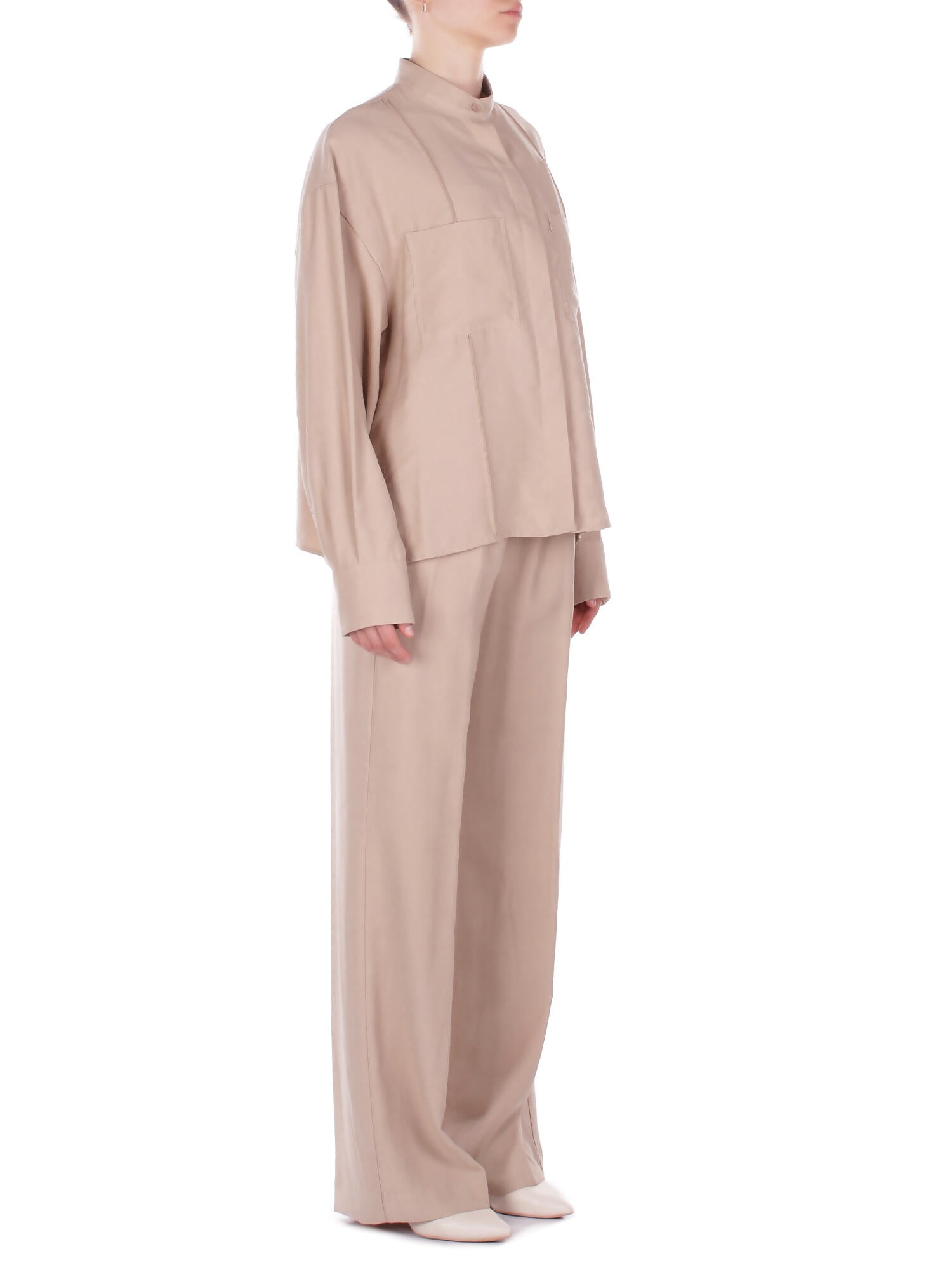 Image of DONDUP Donna Pantalone DP704IF0049D 010 Pantalone jogger marisol in ga Beige