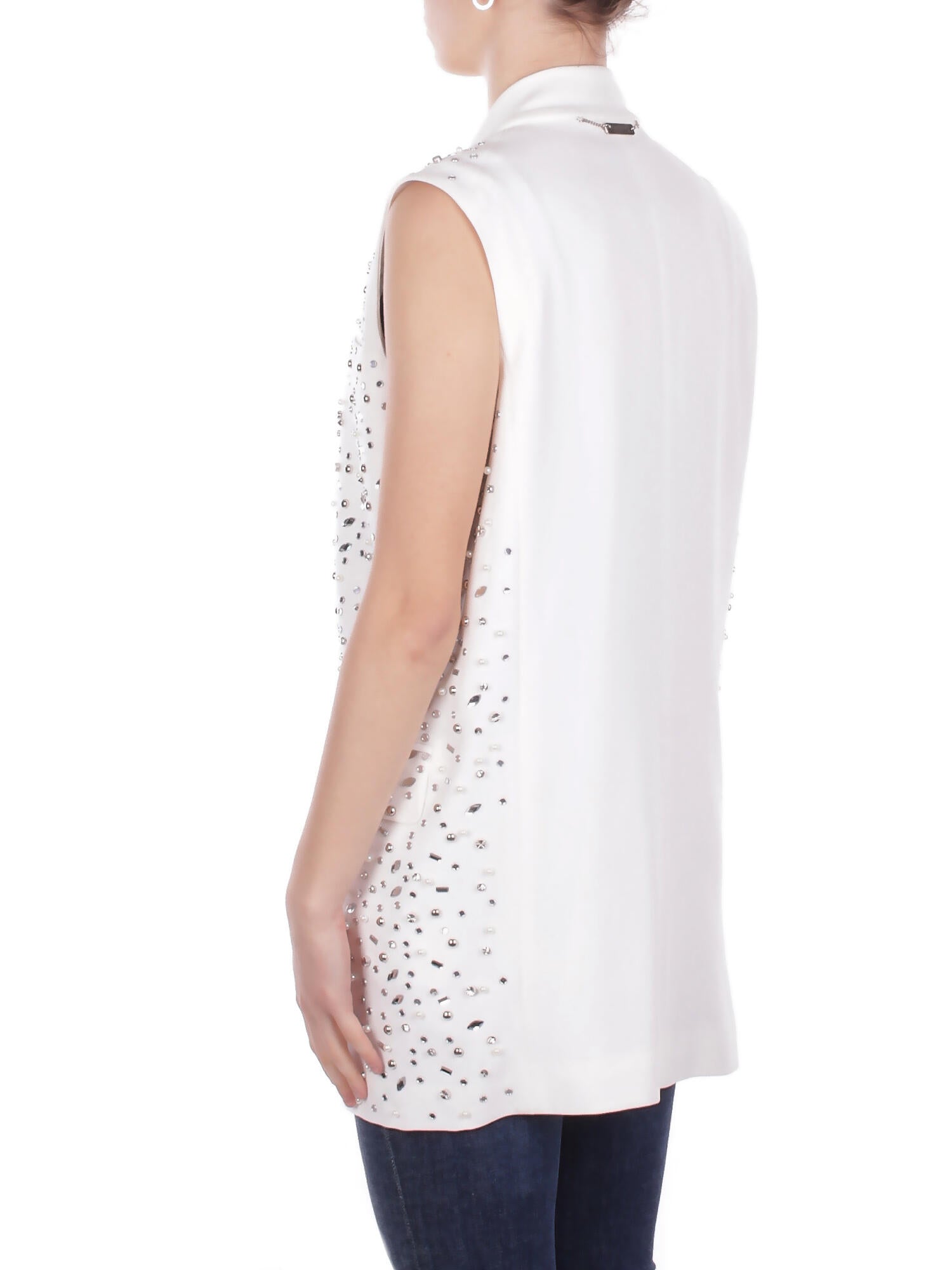 Image of JOHN RICHMOND Donna Giacca UWP26229GCDFC WHITE Jacket teodosic White