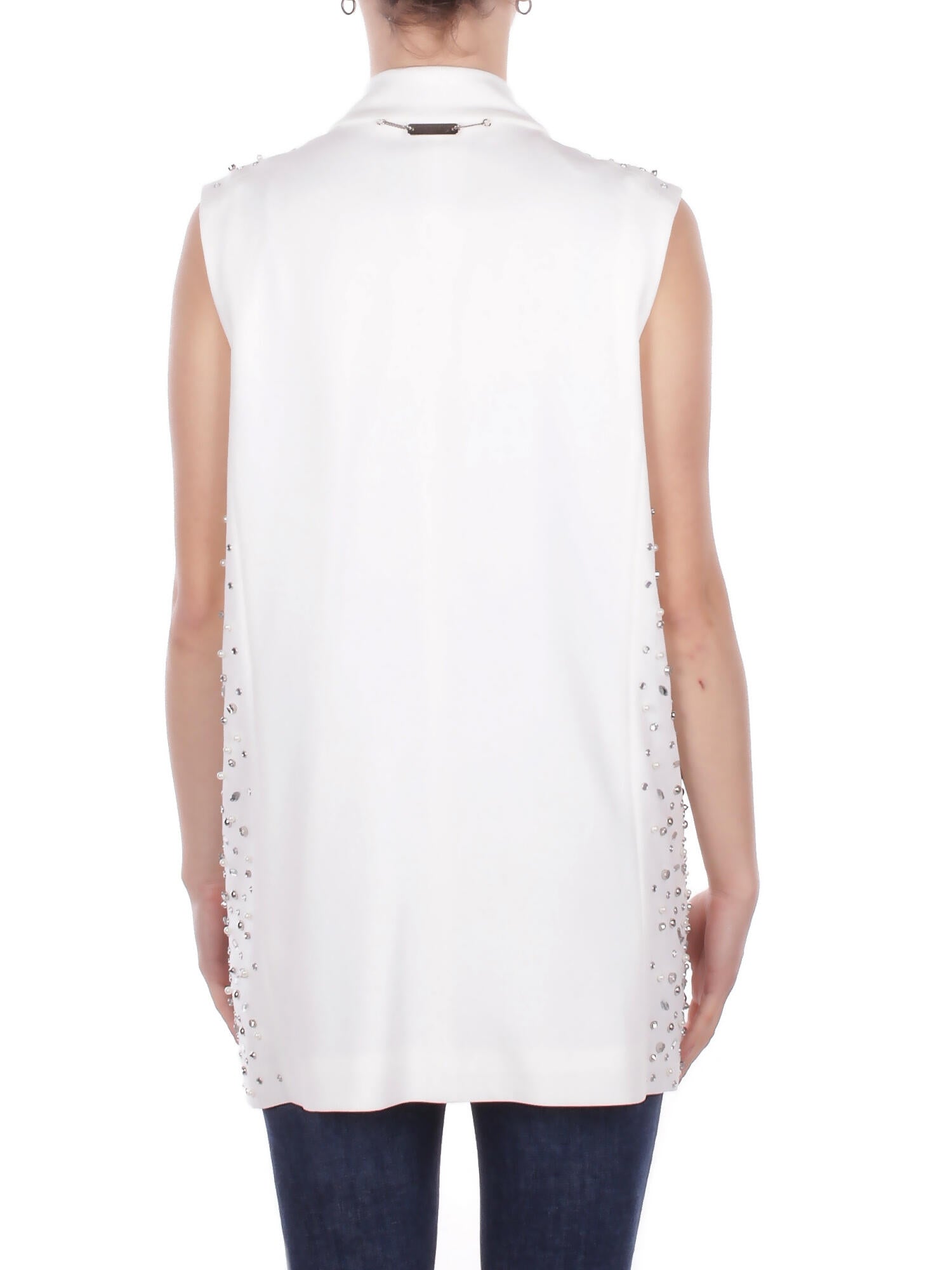 Image of JOHN RICHMOND Donna Giacca UWP26229GCDFC WHITE Jacket teodosic White