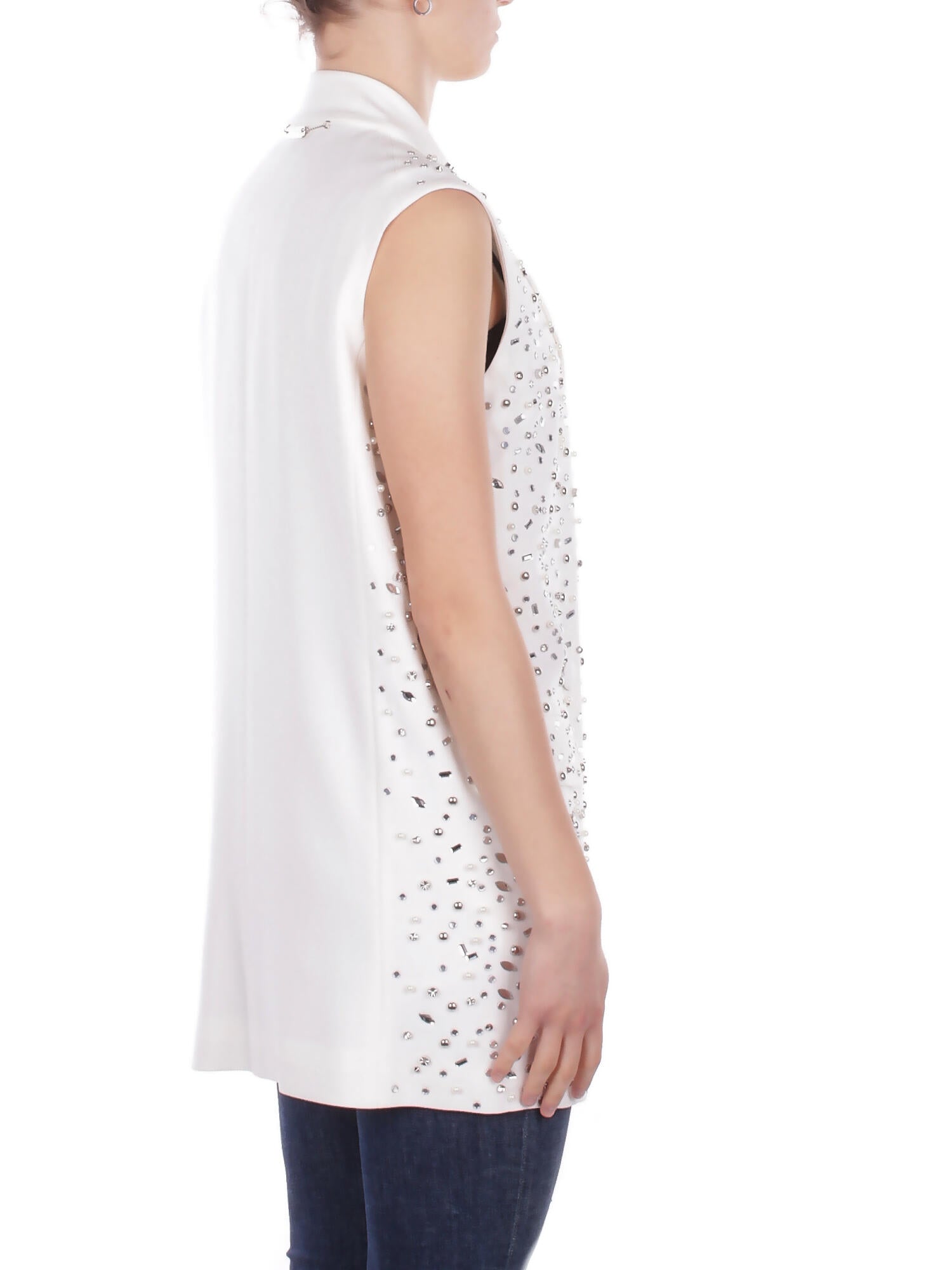 Image of JOHN RICHMOND Donna Giacca UWP26229GCDFC WHITE Jacket teodosic White