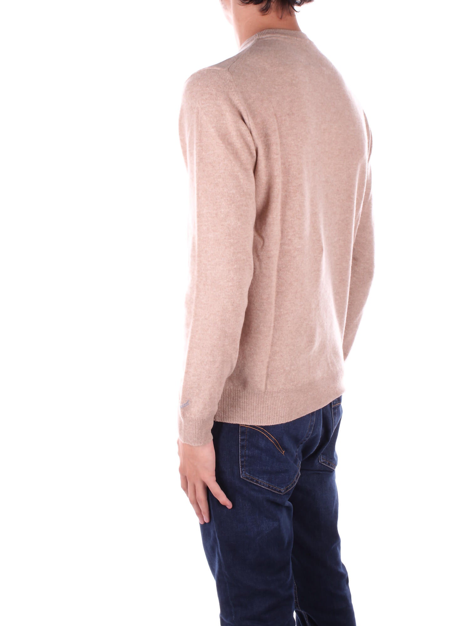 WOOLRICH Uomo Maglia CFWOKN0278MRUF0469 8925 Lambswool crewneck Beige