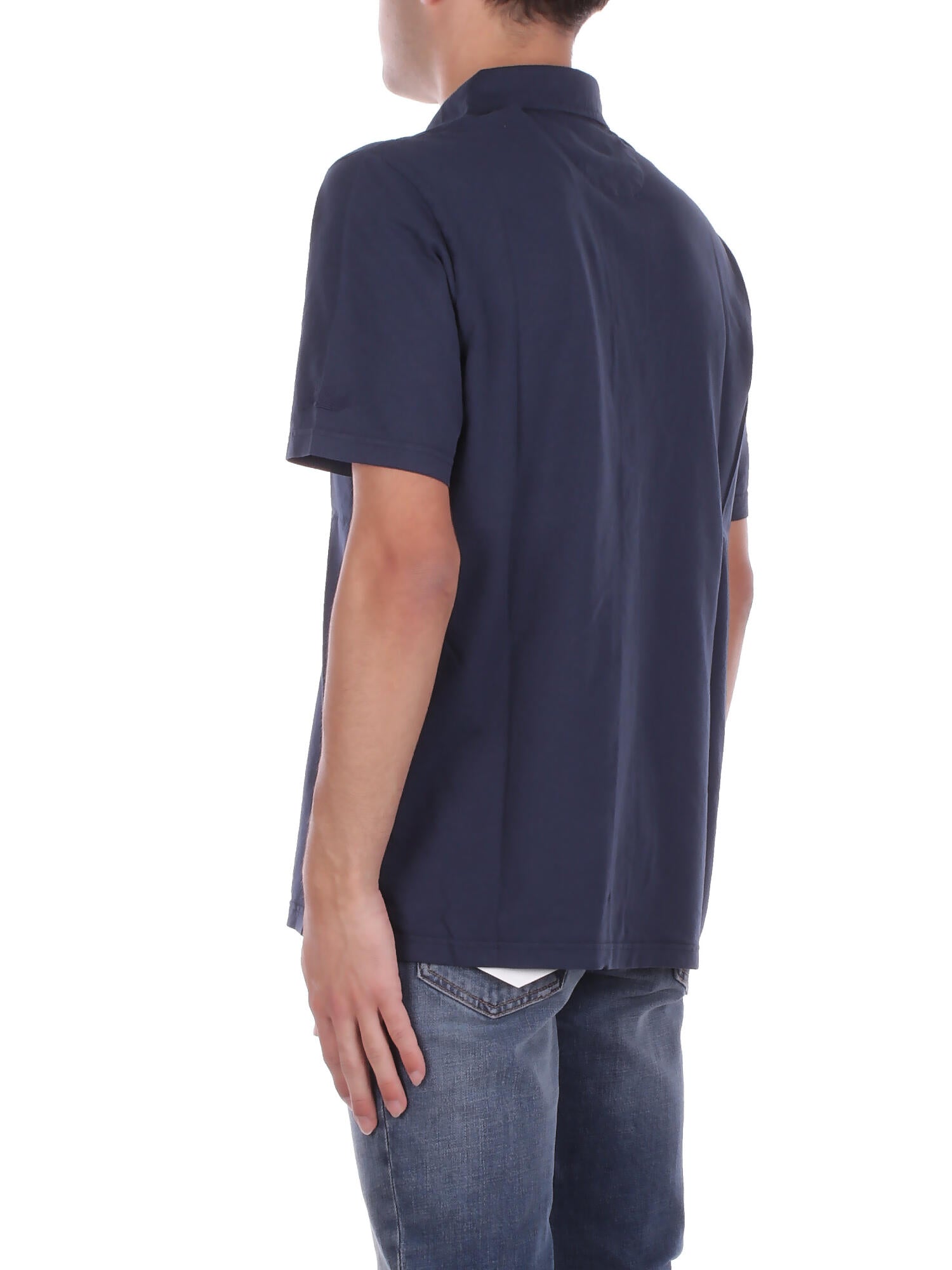 Image of MC2 SAINT BARTH Uomo Polo BRGH001 00151H 61 Brighton Blu navy
