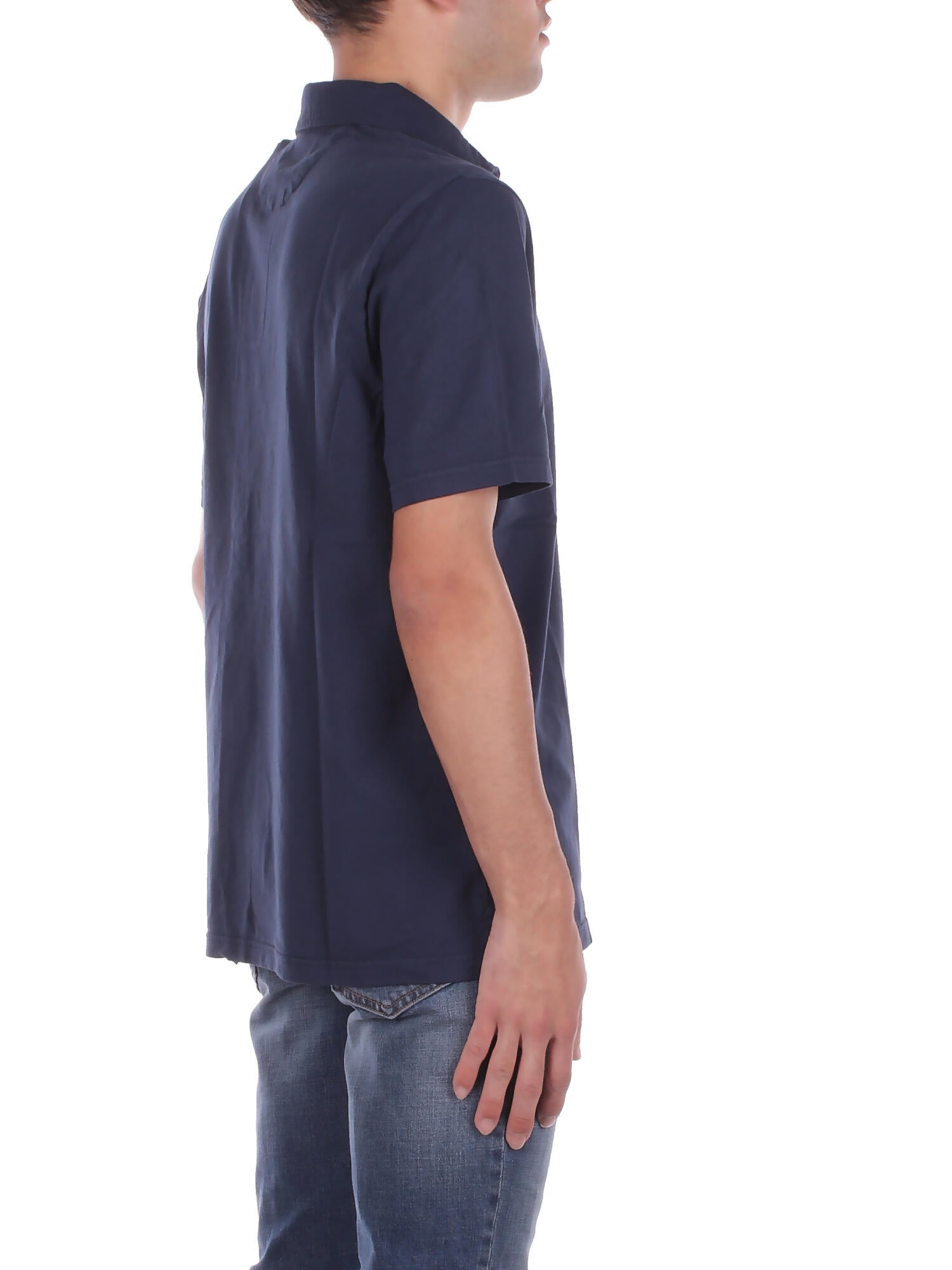 Image of MC2 SAINT BARTH Uomo Polo BRGH001 00151H 61 Brighton Blu navy