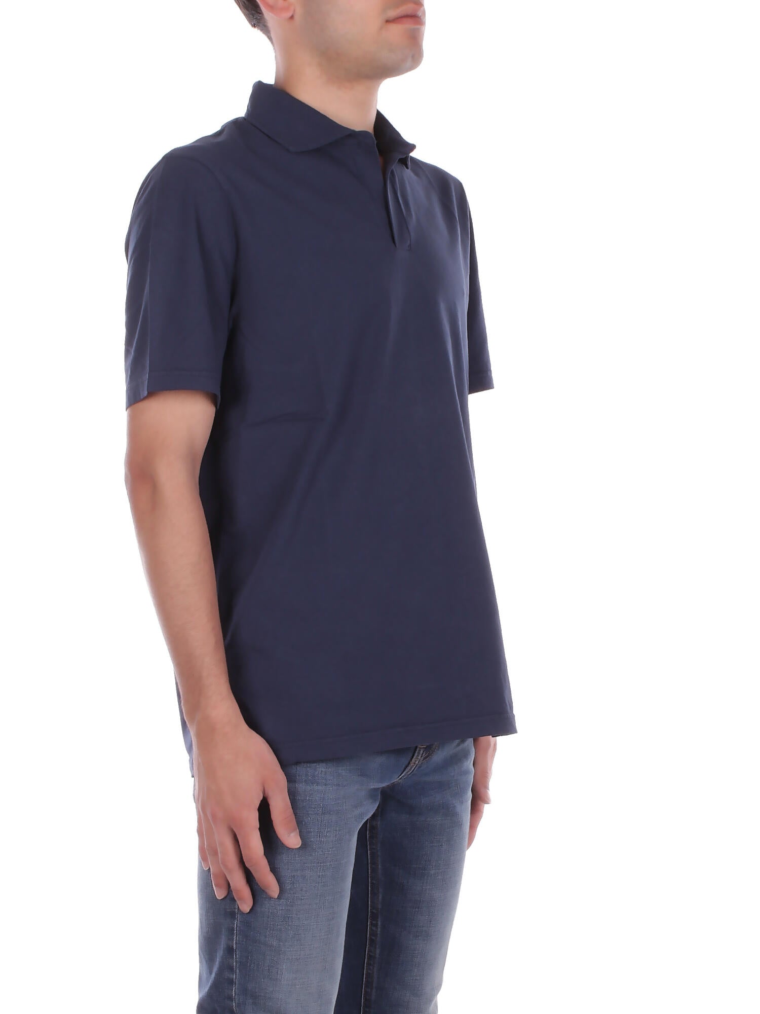 Image of MC2 SAINT BARTH Uomo Polo BRGH001 00151H 61 Brighton Blu navy