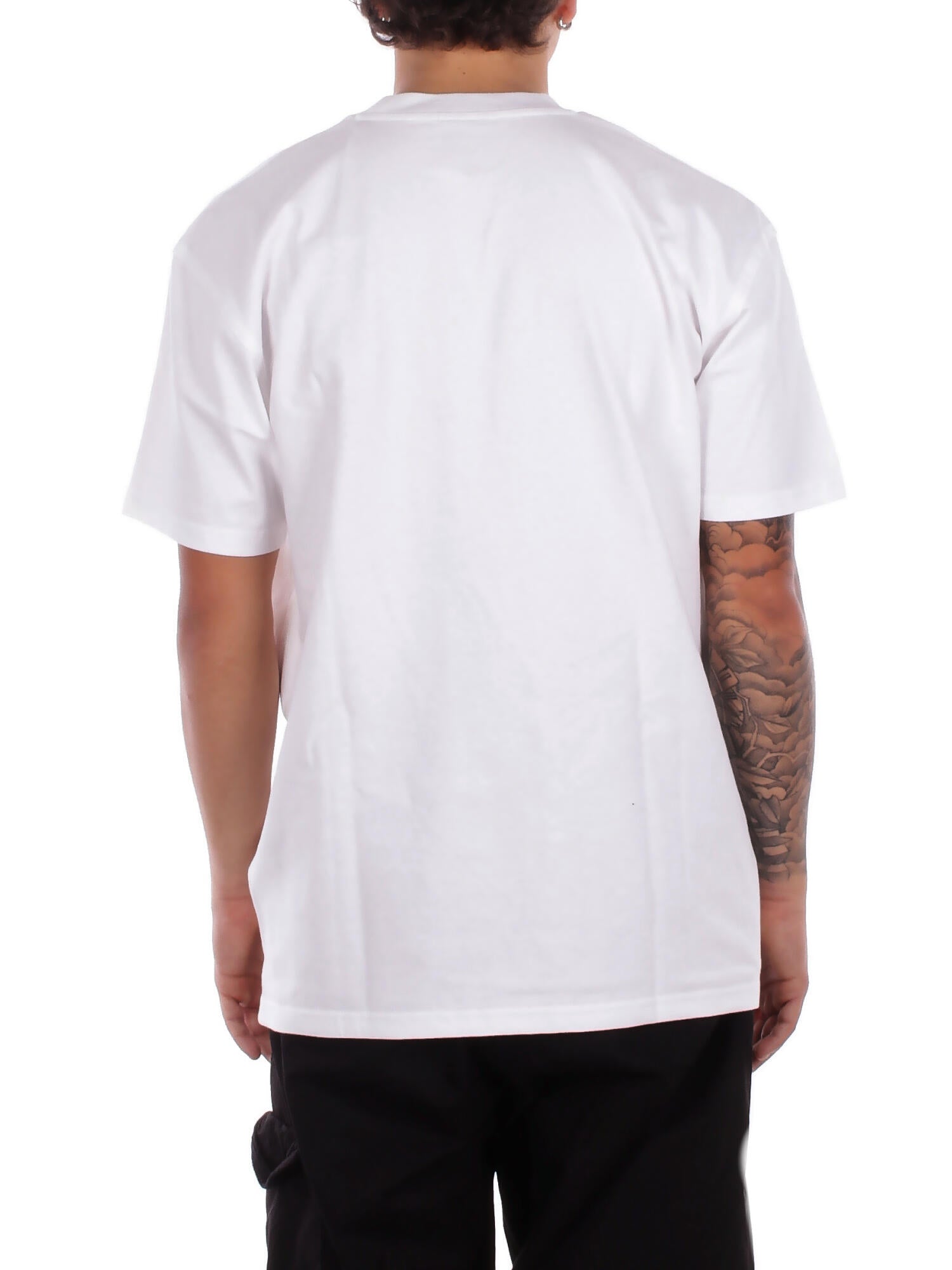 Image of CARHARTT WIP Uomo T-shirt I029956 02XX S\s american script t-shirt White