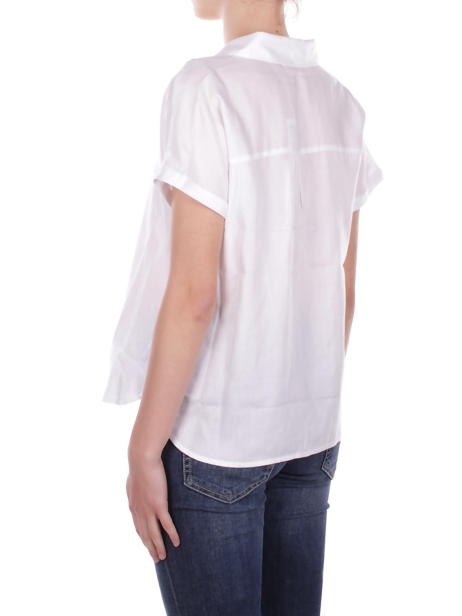 ONLY Donna Camicia 15370650 CLOUD DANCER Onlgibsi puori ss v neck shirt Cloud dancer