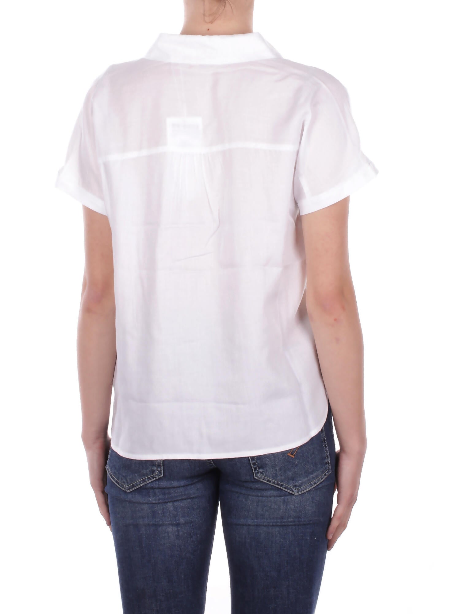 Image of ONLY Donna Camicia 15370650 CLOUD DANCER Onlgibsi puori ss v neck shirt Cloud dancer