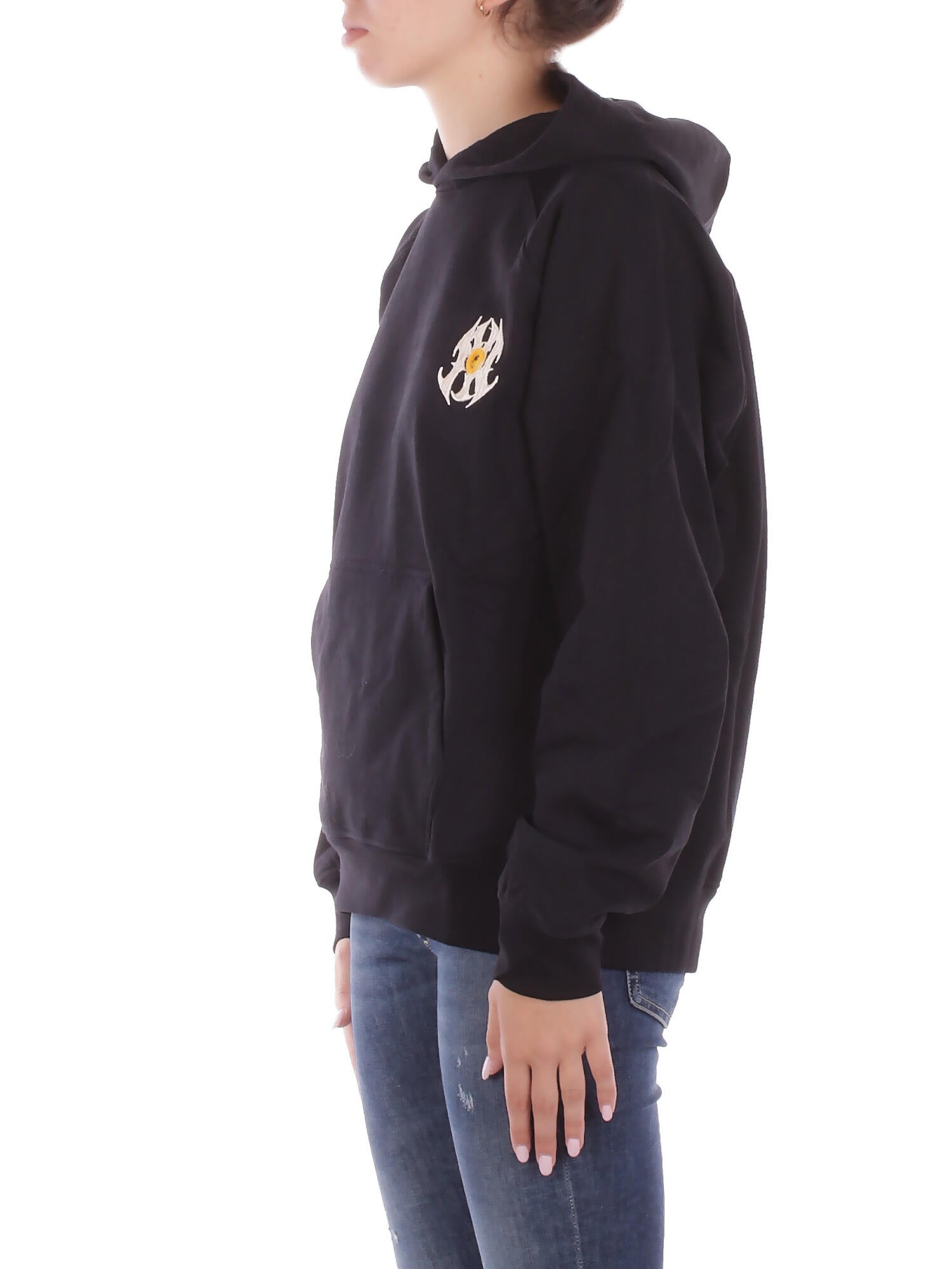 BARROW Unisex Felpa F5BWUAHS040 110 Hoodie unisex Nero