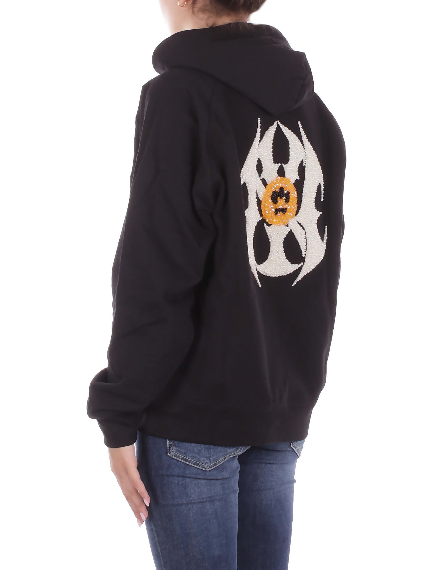 BARROW Unisex Felpa F5BWUAHS040 110 Hoodie unisex Nero