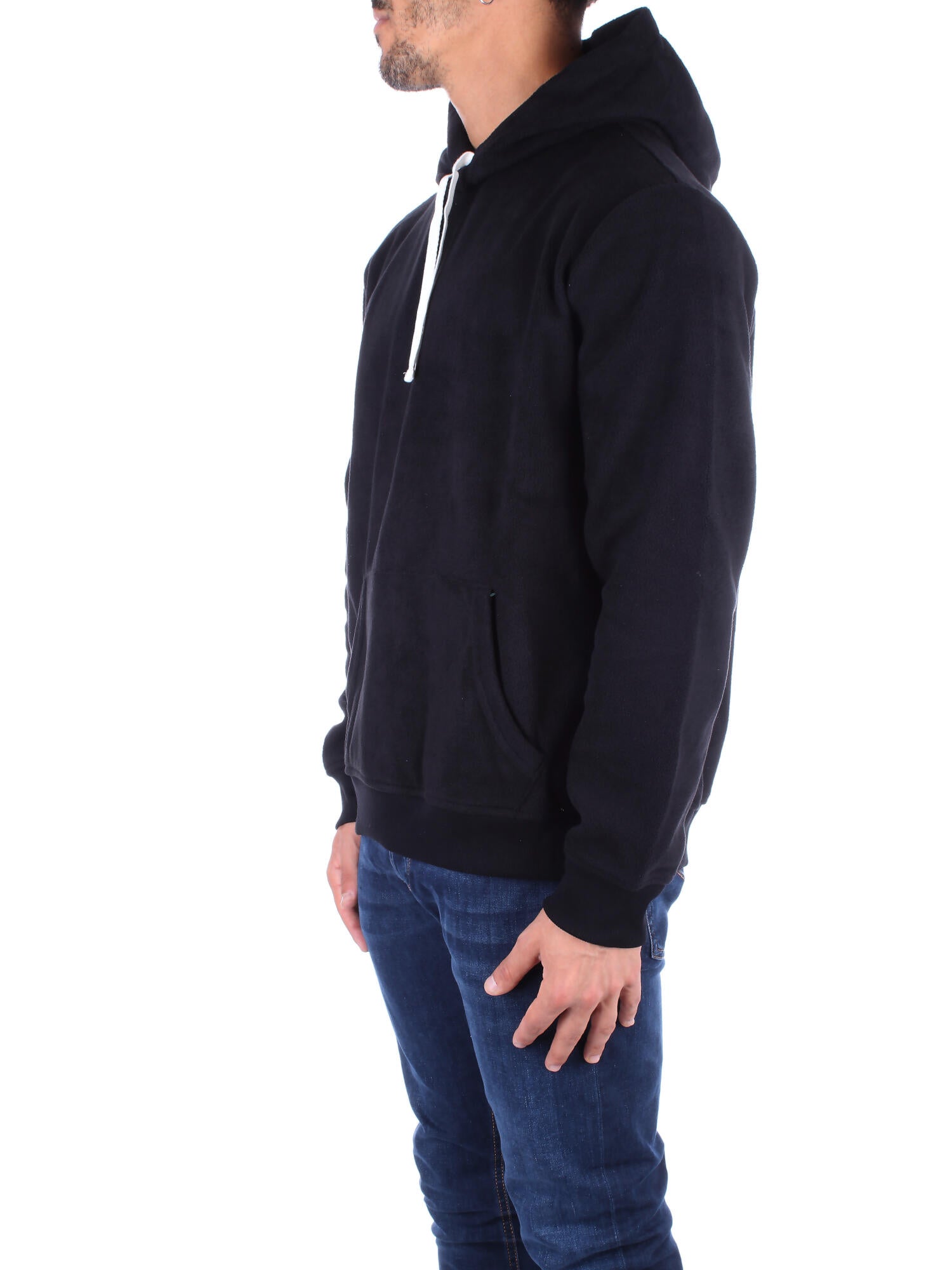 RALPH LAUREN Uomo Felpa 714915967 001 Hoodie sleep top Black