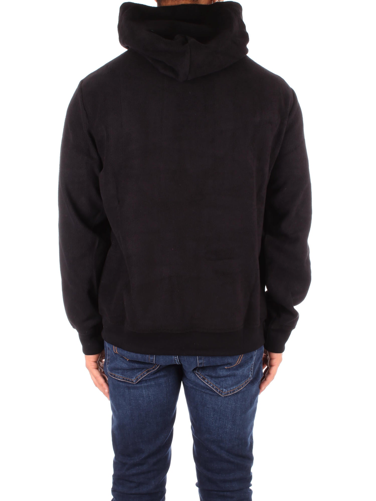RALPH LAUREN Uomo Felpa 714915967 001 Hoodie sleep top Black
