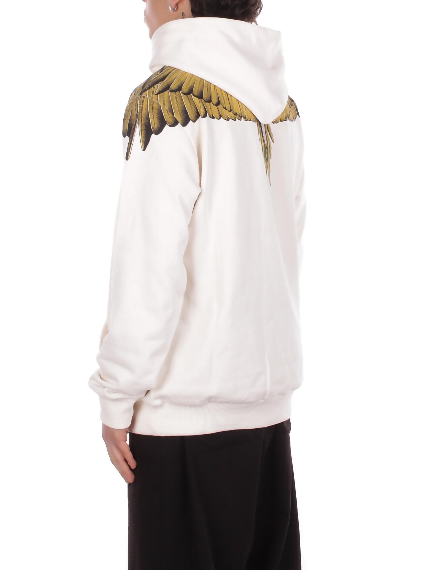 MARCELO BURLON COUNTY OF MILAN Uomo Felpa S6CMMAHS031 412 Hoodie man Coconut