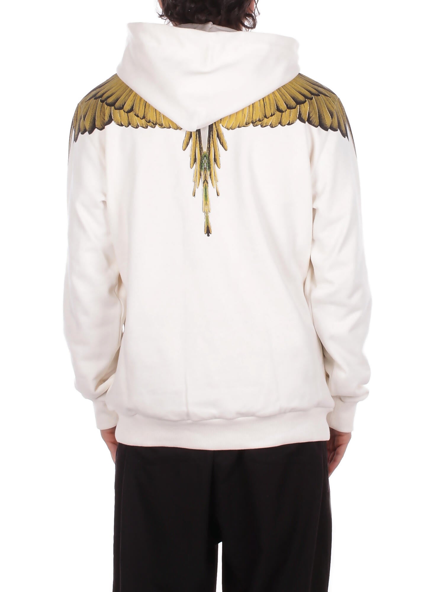 MARCELO BURLON COUNTY OF MILAN Uomo Felpa S6CMMAHS031 412 Hoodie man Coconut