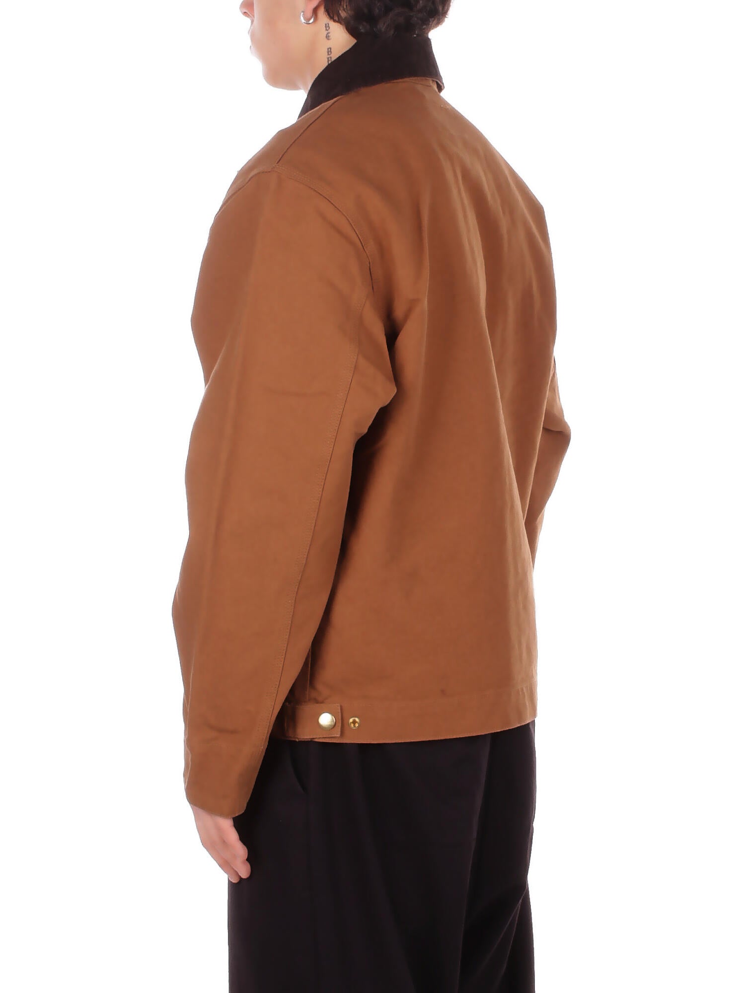 CARHARTT WIP Uomo Giubbotto I033112 00S02 Detroit jacket dearborn canvas Brown
