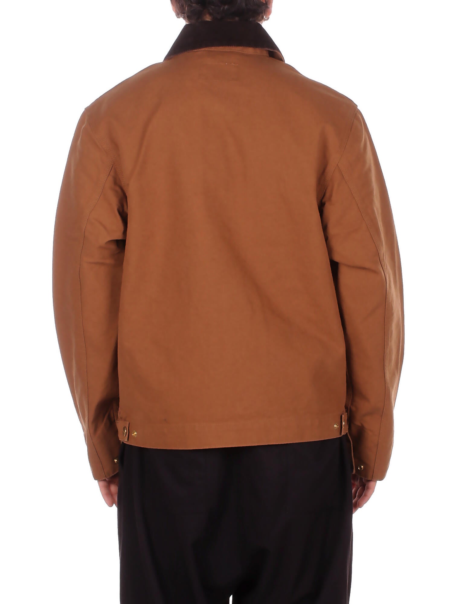 Image of CARHARTT WIP Uomo Giubbotto I033112 00S02 Detroit jacket dearborn canvas Brown