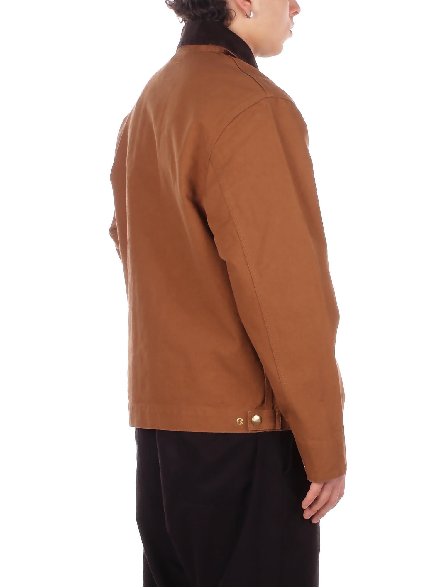 Image of CARHARTT WIP Uomo Giubbotto I033112 00S02 Detroit jacket dearborn canvas Brown