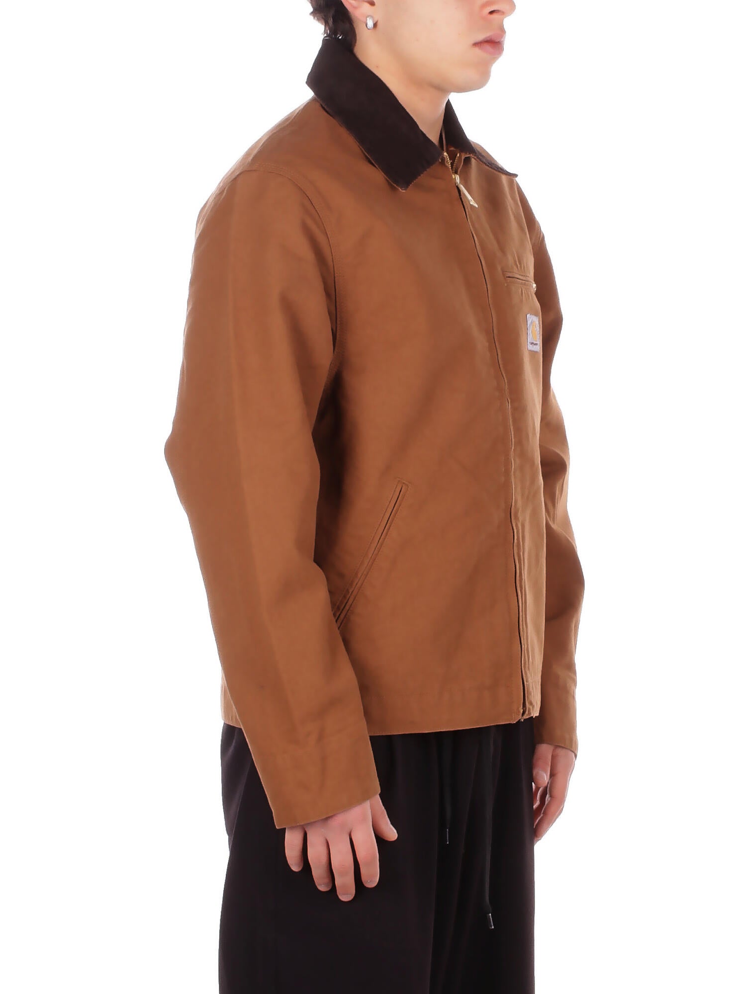 CARHARTT WIP Uomo Giubbotto I033112 00S02 Detroit jacket dearborn canvas Brown