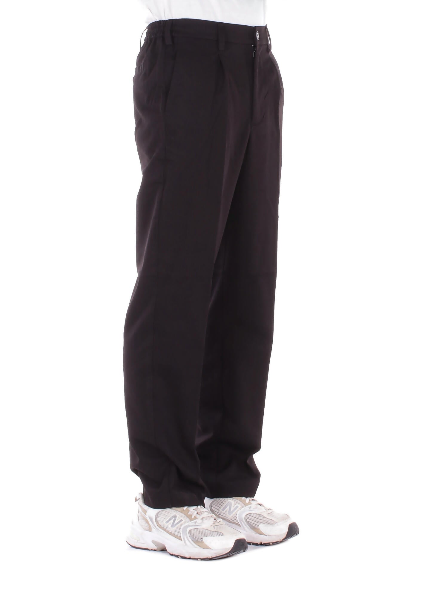 Image of ONLY & SONS Uomo Pantalone 22034280 BLACK Onsmiro tailor loose pant Black