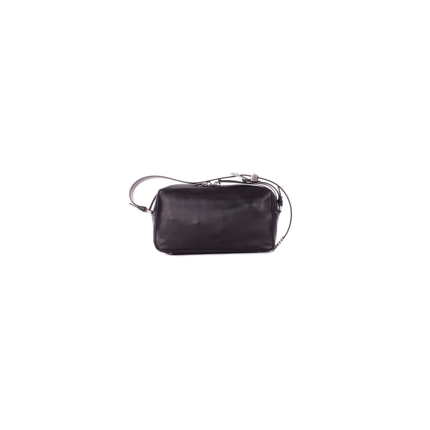 PINKO Donna Borsa 106761A2JG Z99O Bauletto trittico vitello new Nero silver