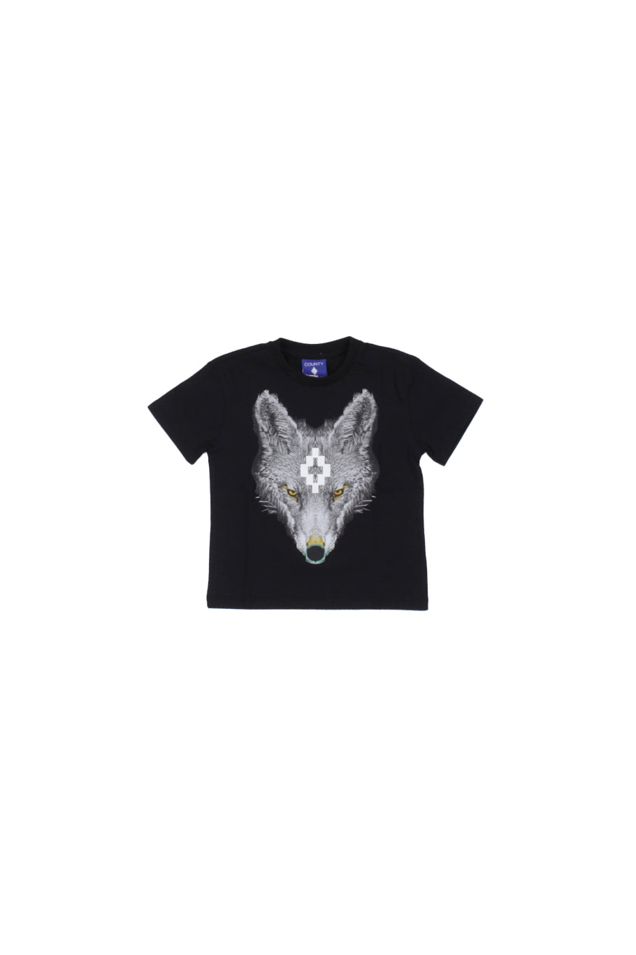 MARCELO BURLON COUNTY OF MILAN Bambino T-shirt F5CMJBTH078 110 Jersey t-shirt boy Black