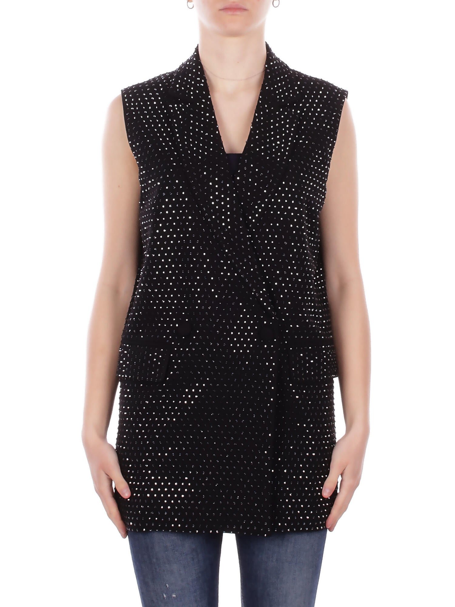 JOHN RICHMOND Donna Giacca UWP26223GCDFC BLACK Jacket kostic Black