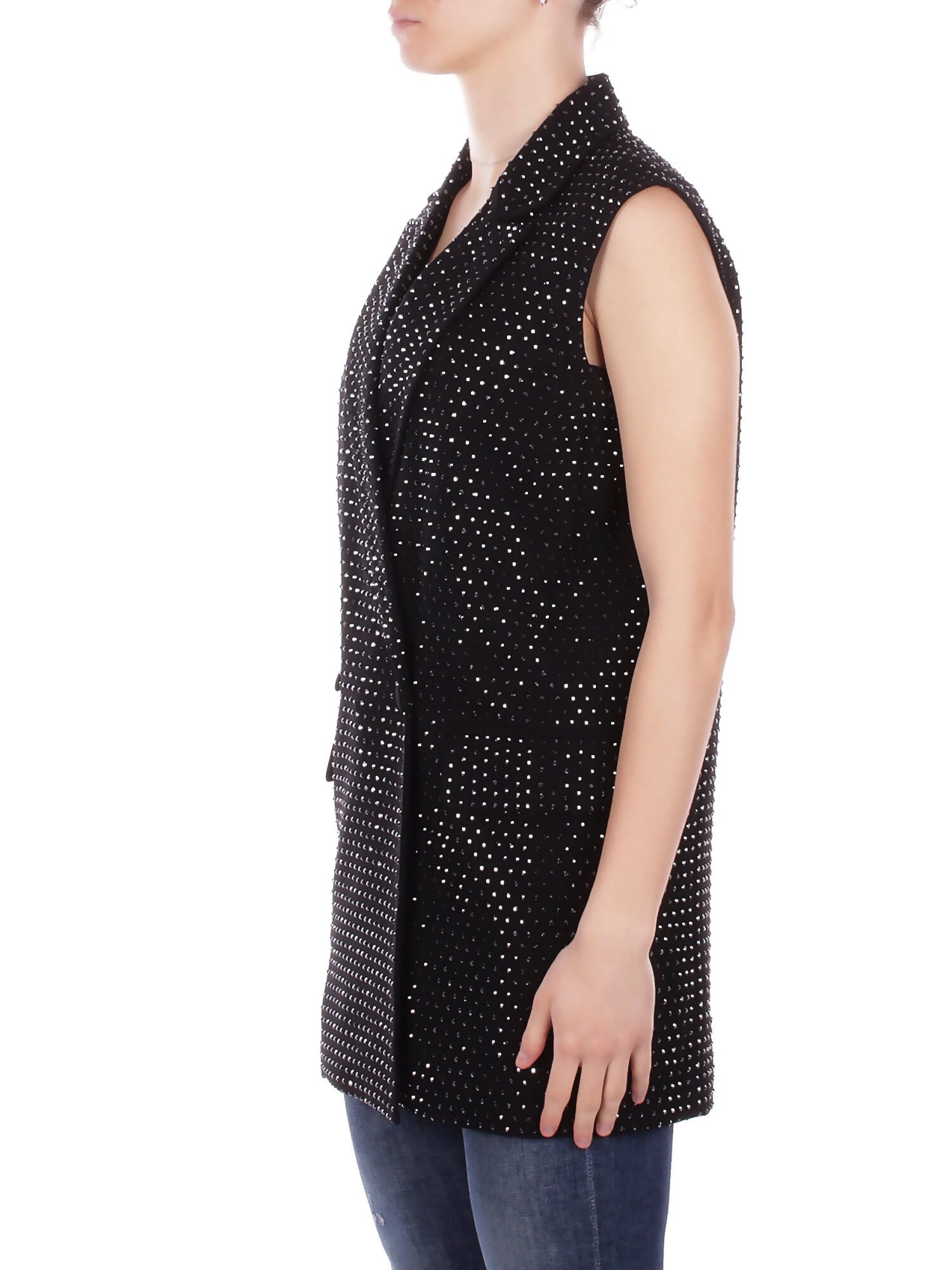 Image of JOHN RICHMOND Donna Giacca UWP26223GCDFC BLACK Jacket kostic Black