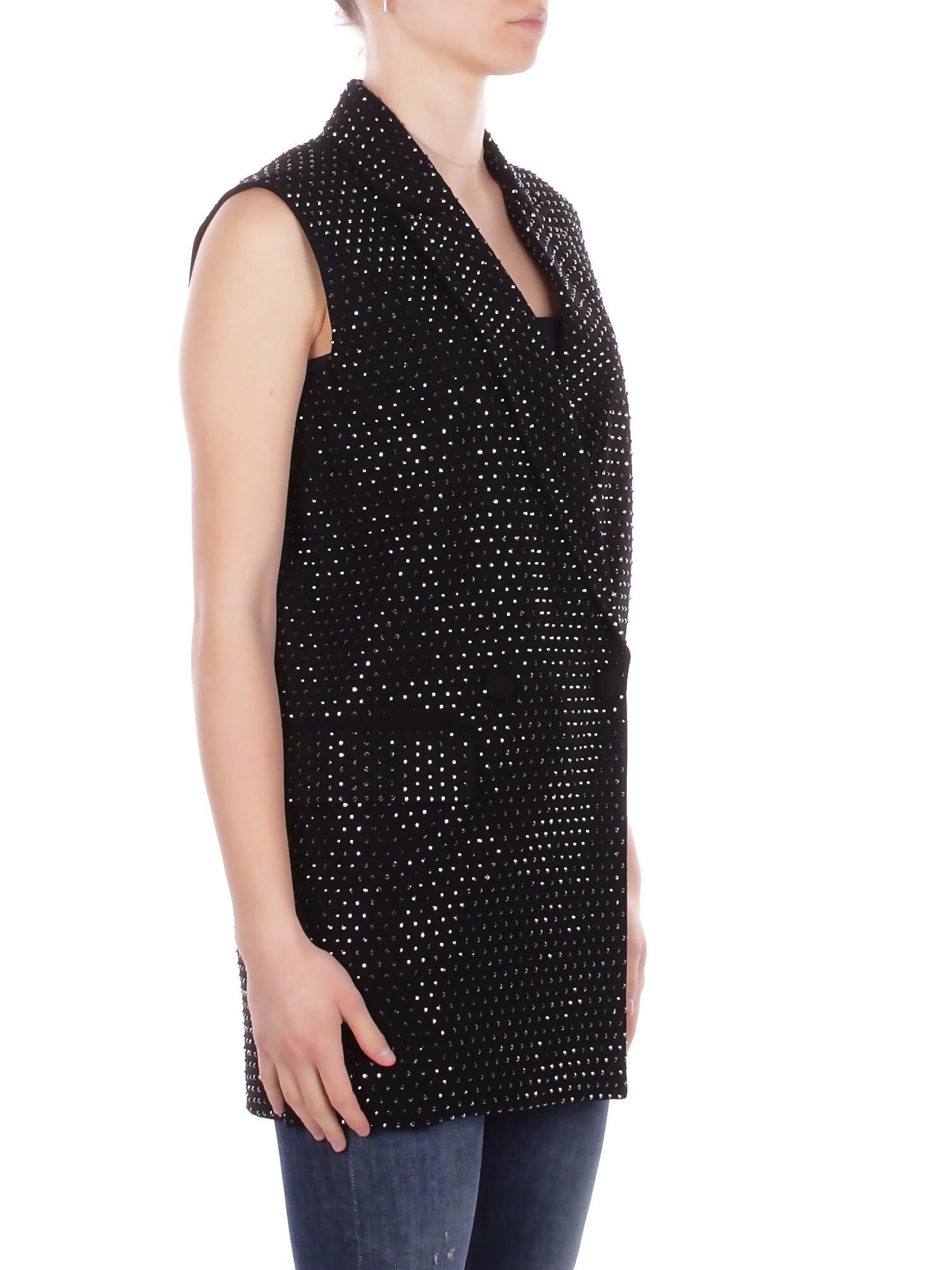 Image of JOHN RICHMOND Donna Giacca UWP26223GCDFC BLACK Jacket kostic Black
