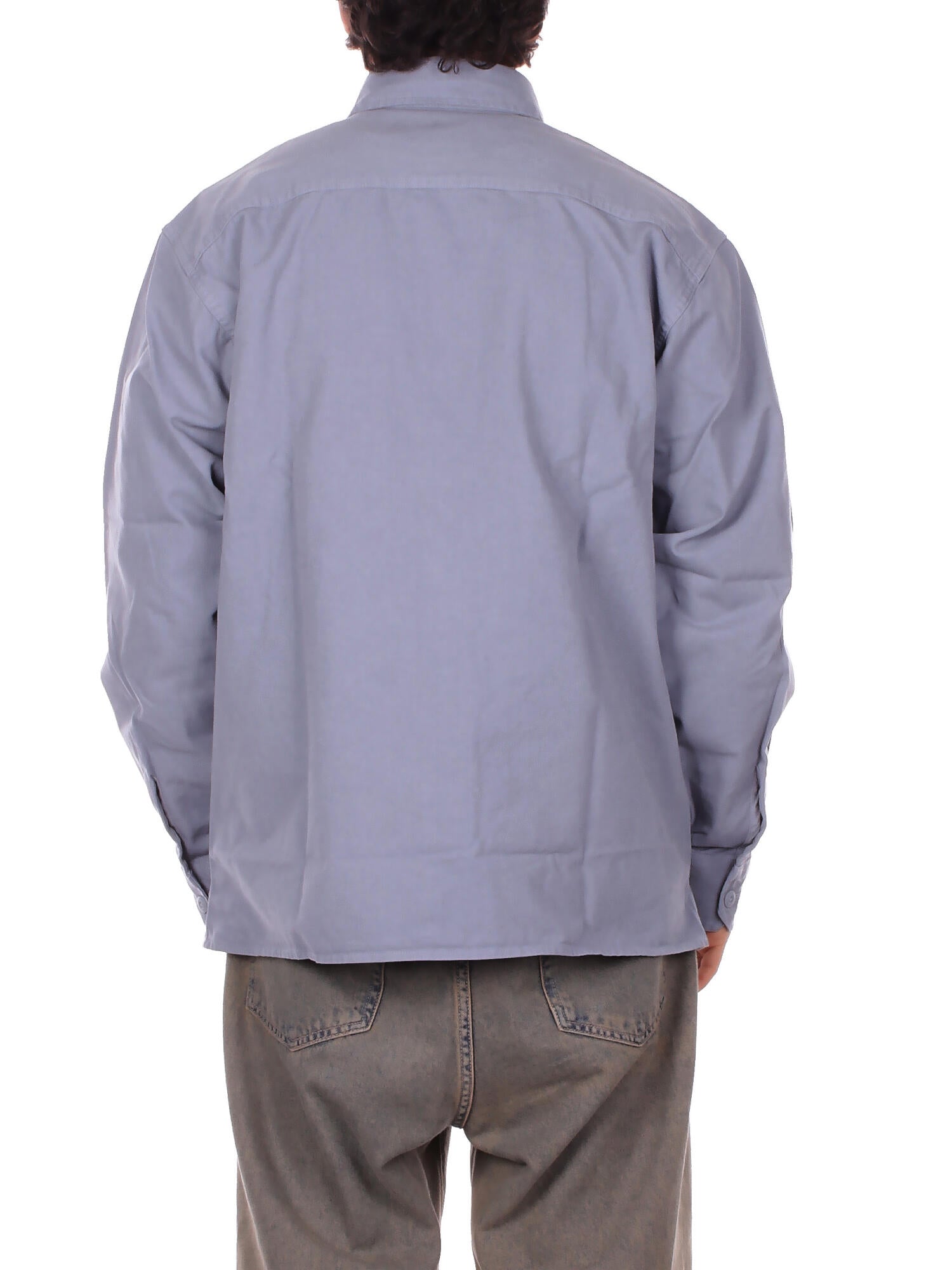 Image of CARHARTT WIP Uomo Camicia I031447 1NKXX Reno shirt jac Grigio chiaro