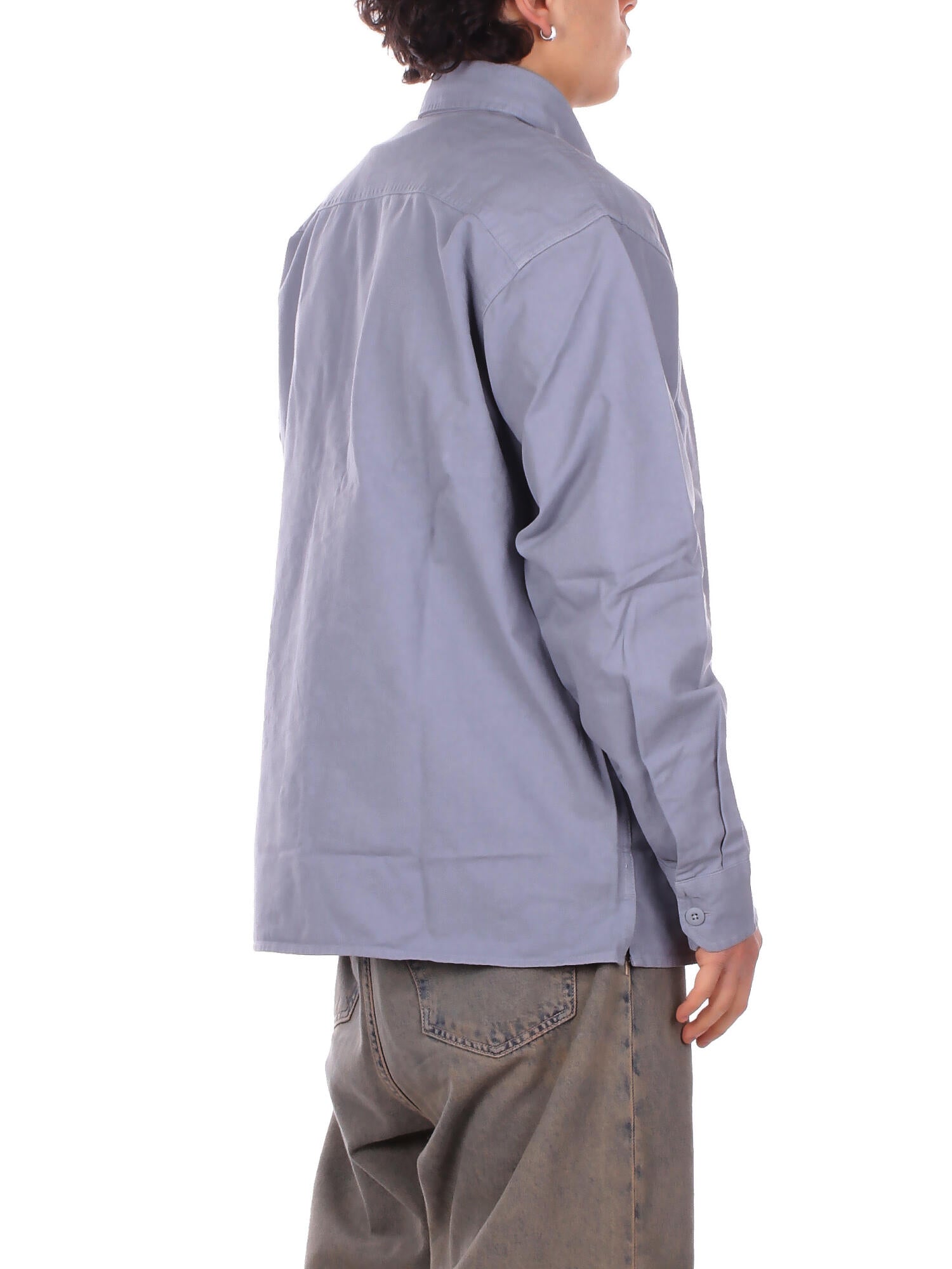 Image of CARHARTT WIP Uomo Camicia I031447 1NKXX Reno shirt jac Grigio chiaro
