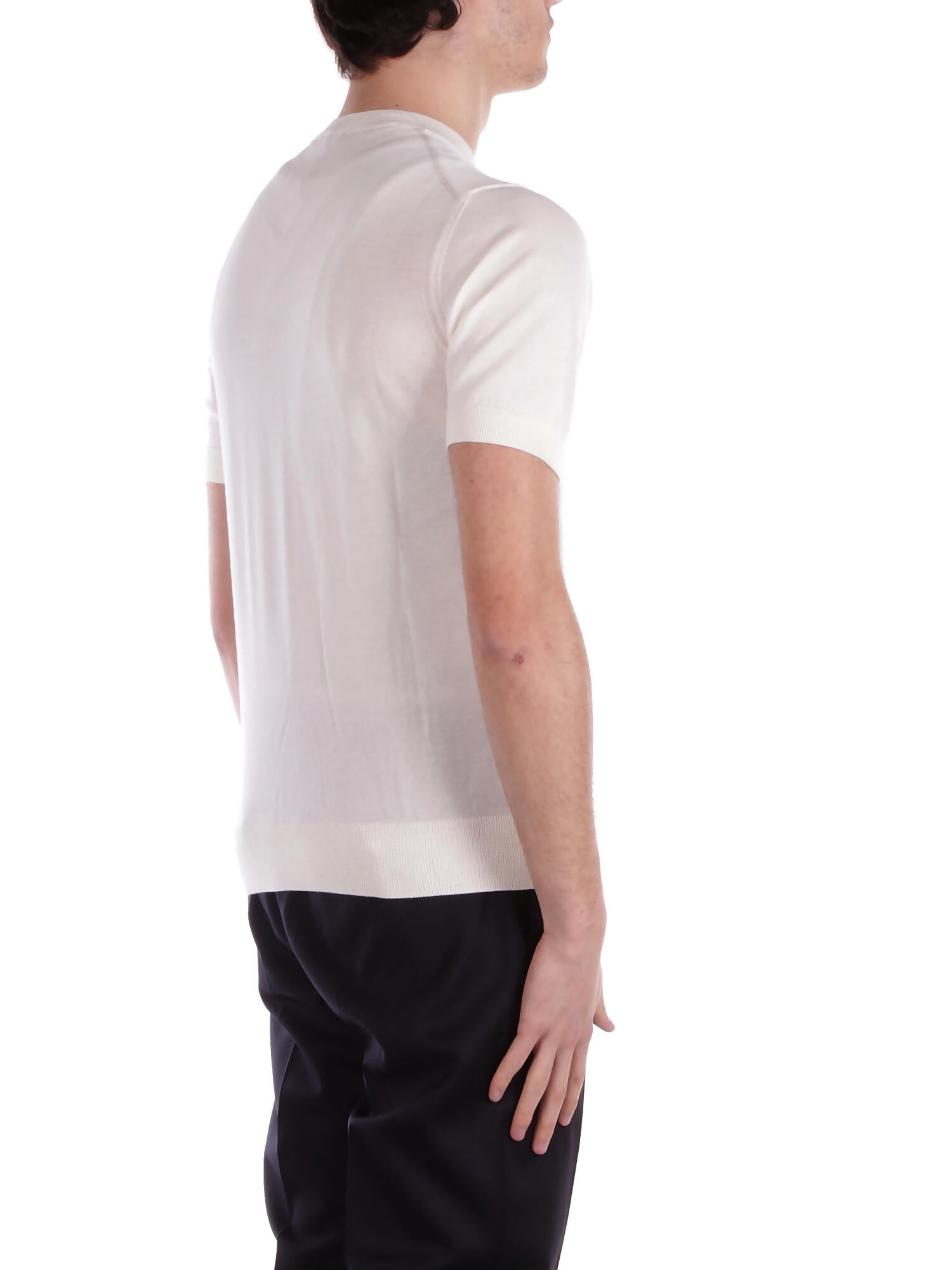 Image of TAGLIATORE Uomo Maglia FOX PE PWE25 PANNA Tre quarti Panna
