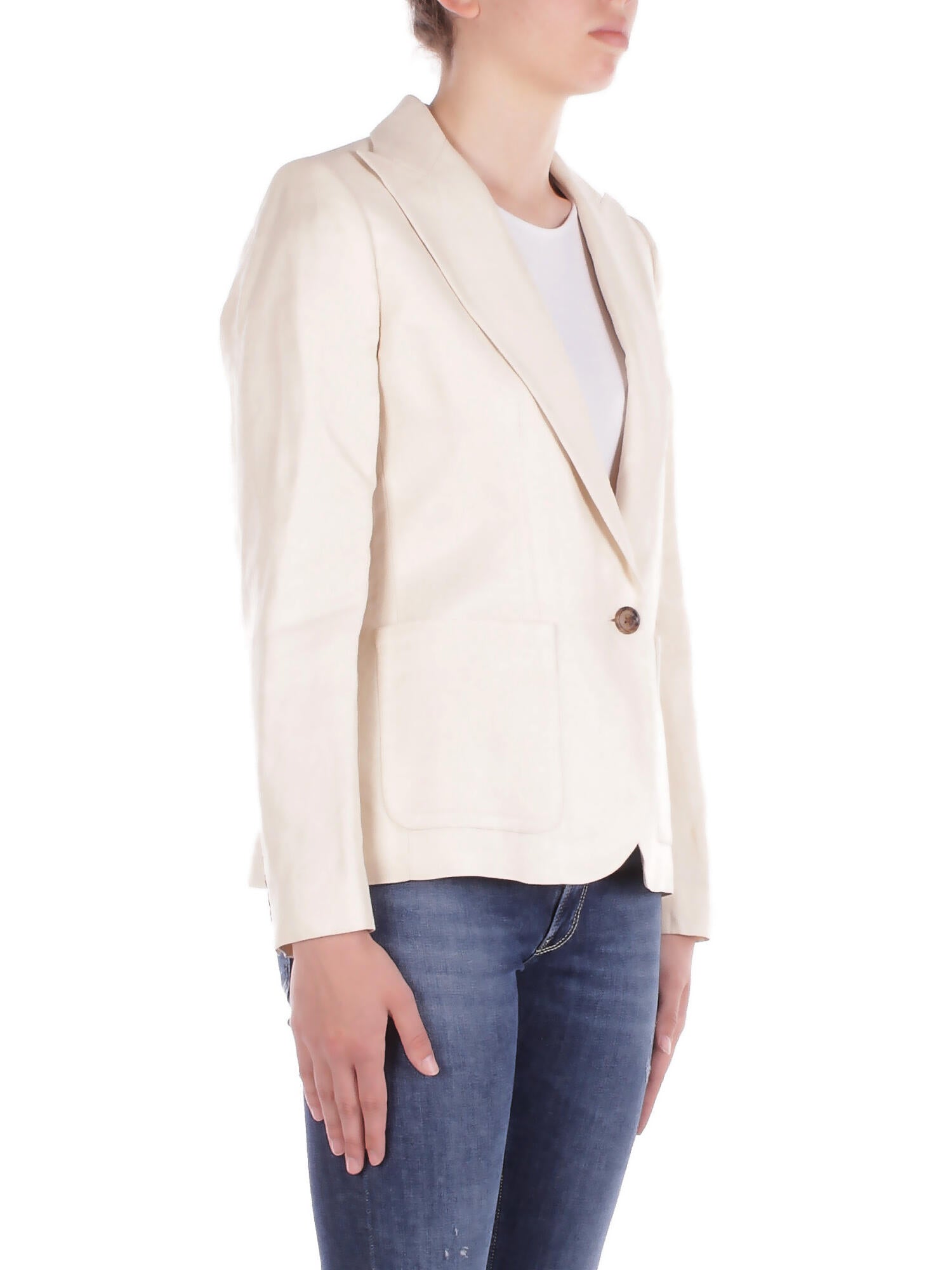 Image of RALPH LAUREN Donna Giacca 200970143 001 Lupleen blazer Beige