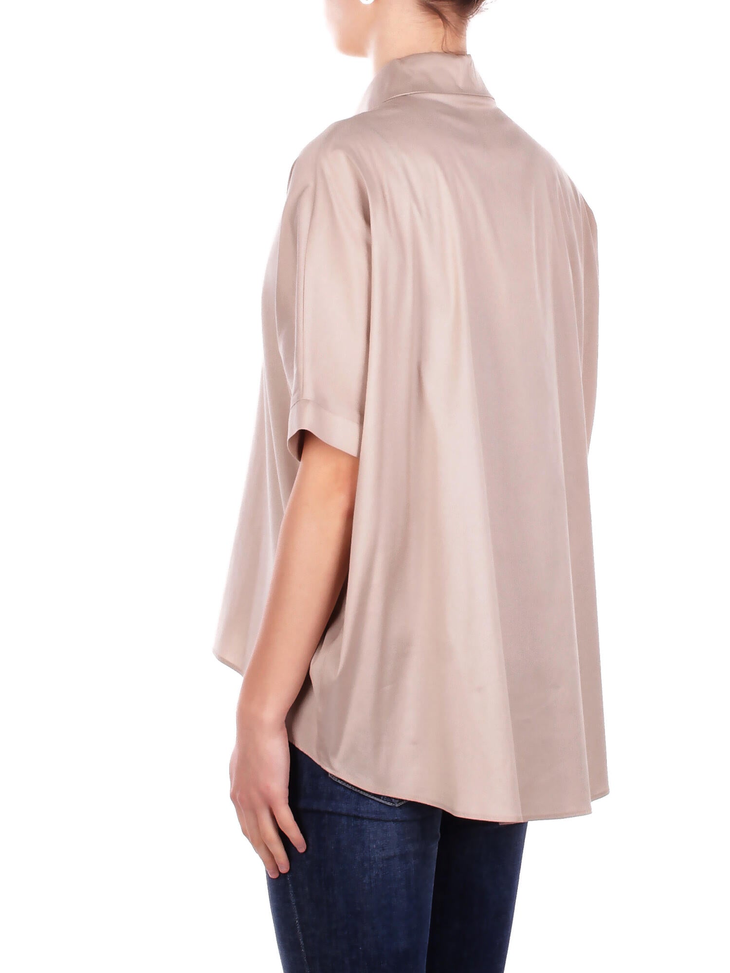 Image of MAX MARA Donna Camicia 2616111029600 011 Bch pittura Sabbia