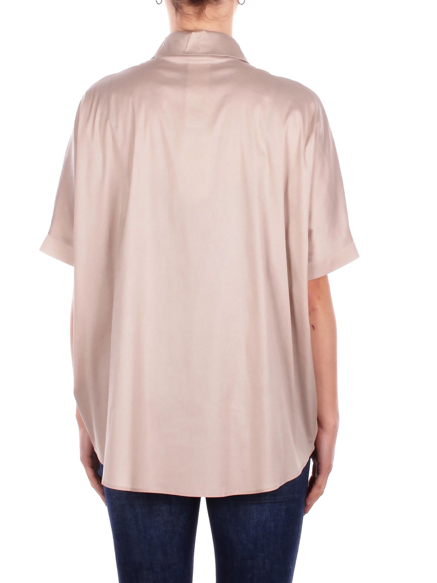 Image of MAX MARA Donna Camicia 2616111029600 011 Bch pittura Sabbia