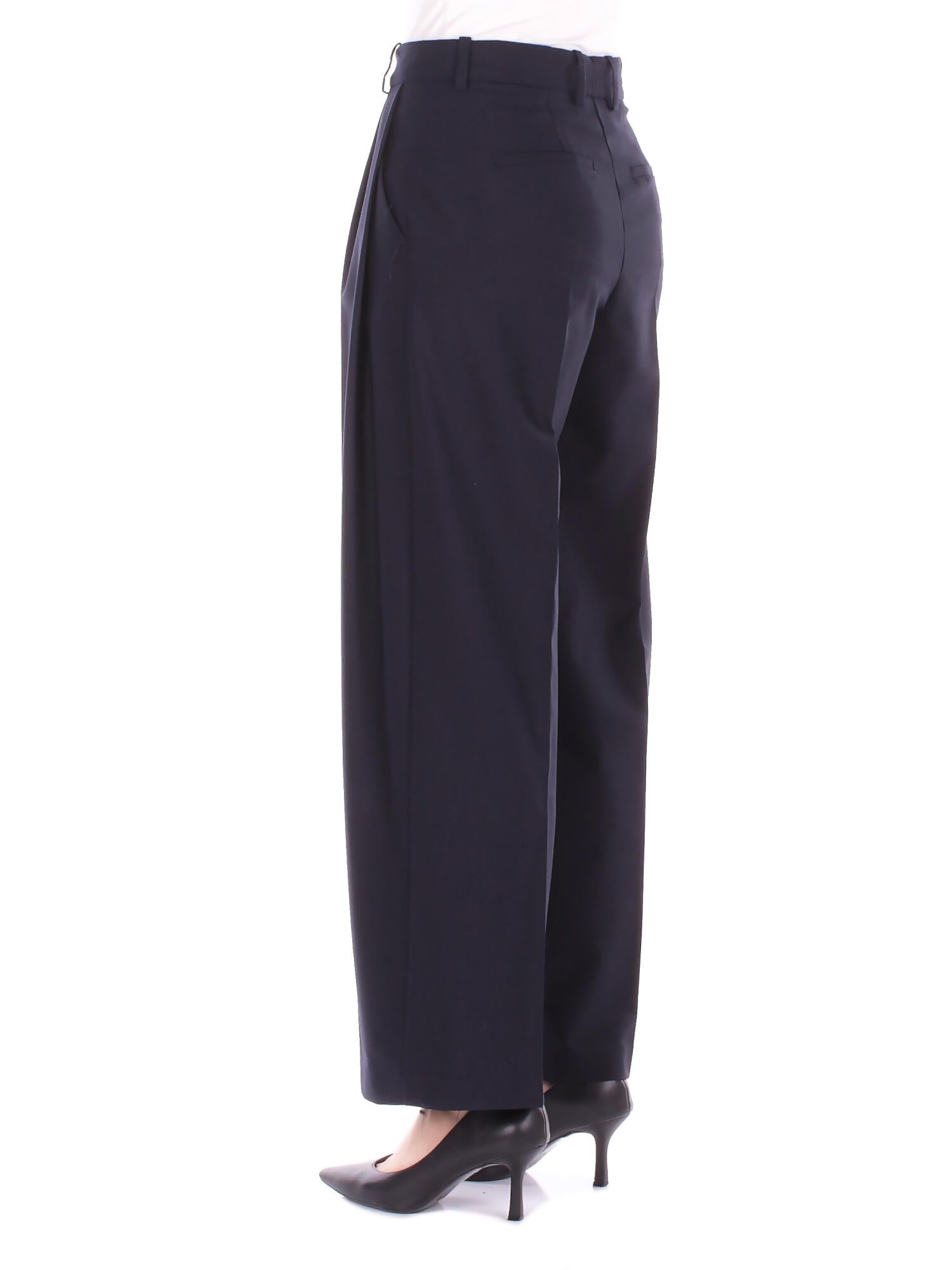 Image of SOLOTRE Donna Pantalone M1F0037 FU89S NAVY Elegante Navy