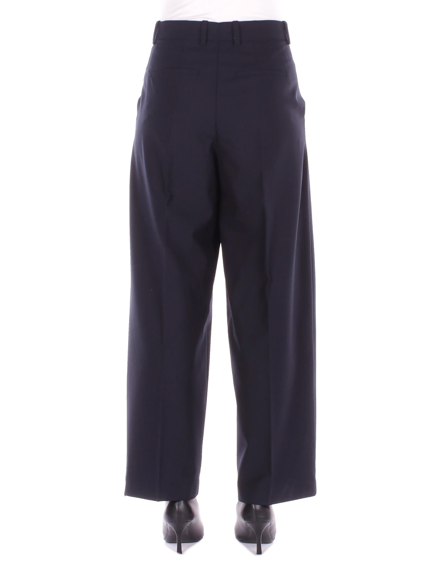 Image of SOLOTRE Donna Pantalone M1F0037 FU89S NAVY Elegante Navy