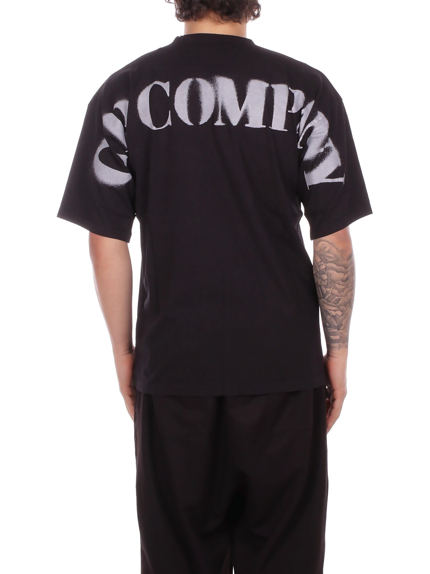 Image of CP COMPANY Uomo T-shirt 20CMTS213A006057O 999 T-shirts short sleeve in 1020 Black