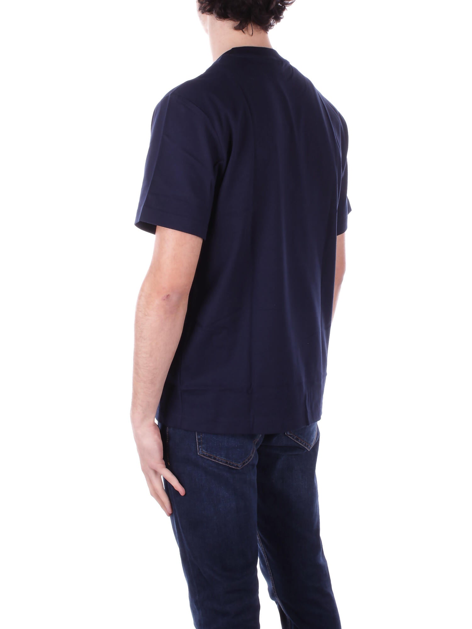 LACOSTE Uomo T-shirt TH7318 166 Tee shirt Blu