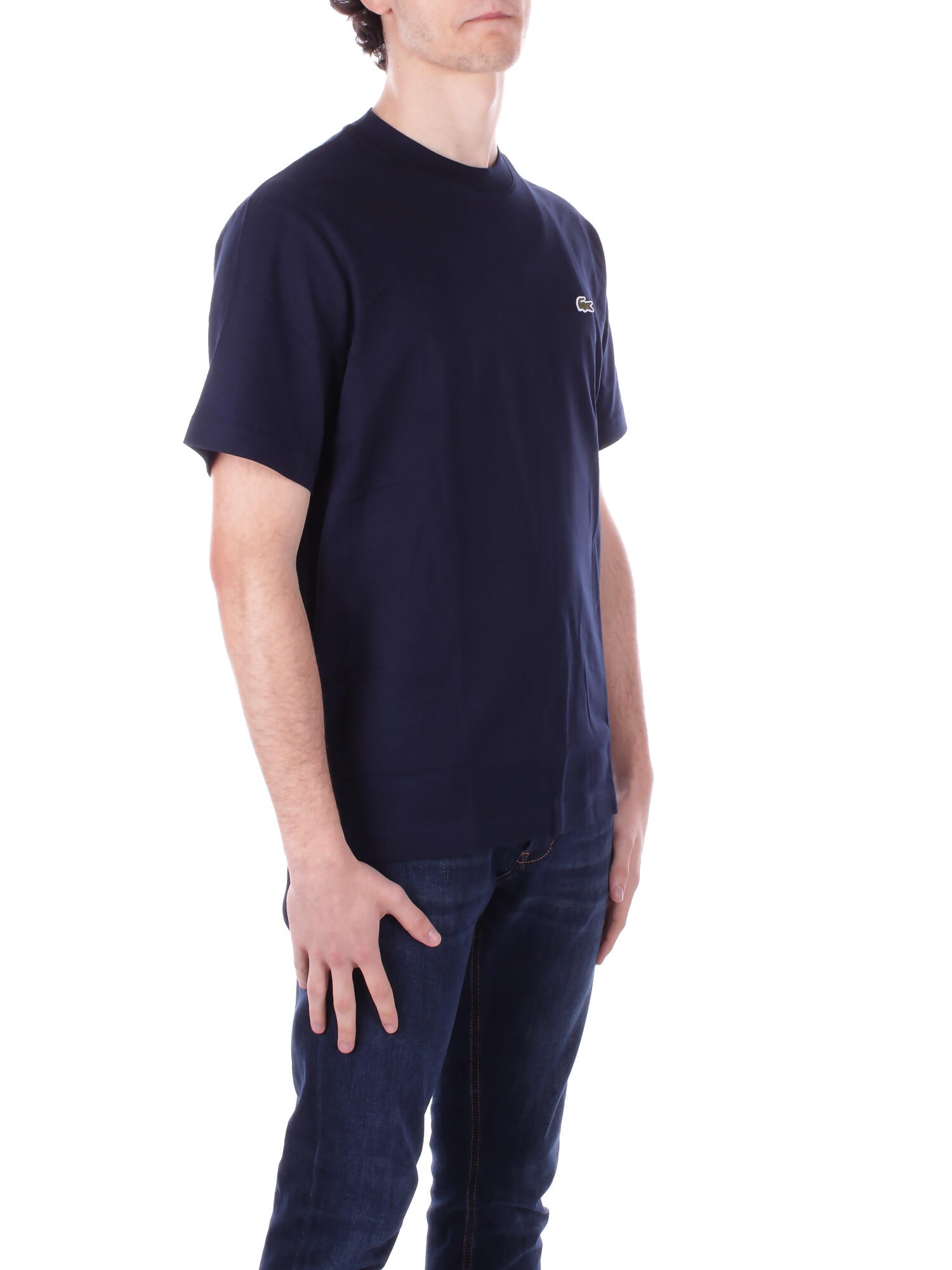 Image of LACOSTE Uomo T-shirt TH7318 166 Tee shirt Blu