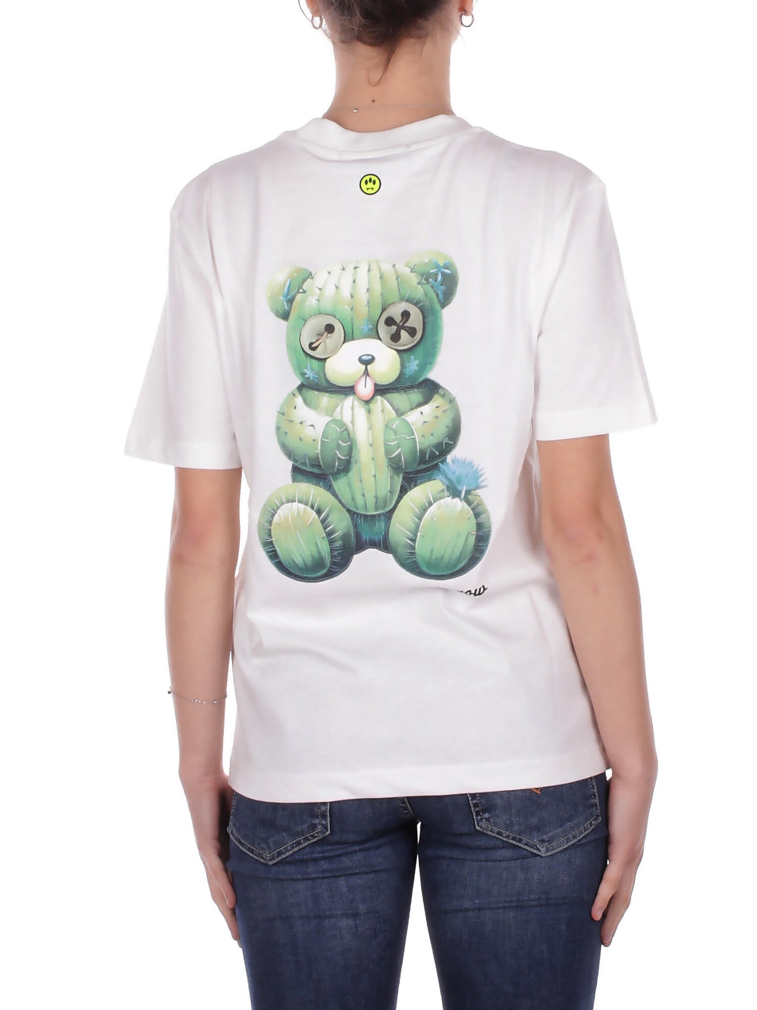 BARROW Unisex T-shirt S6BWUATH079 412 Jersey t-shirt Panna