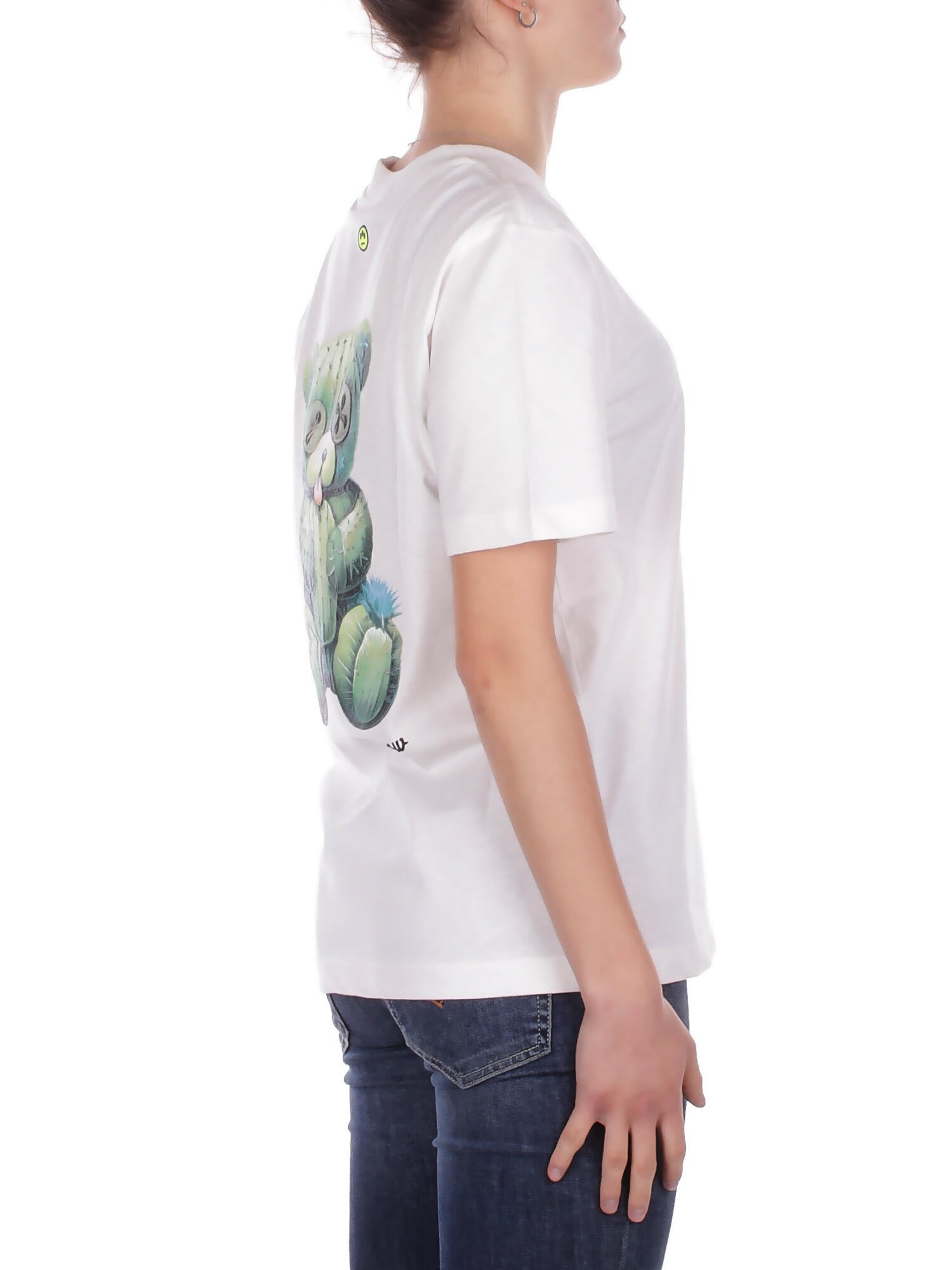 BARROW Unisex T-shirt S6BWUATH079 412 Jersey t-shirt Panna