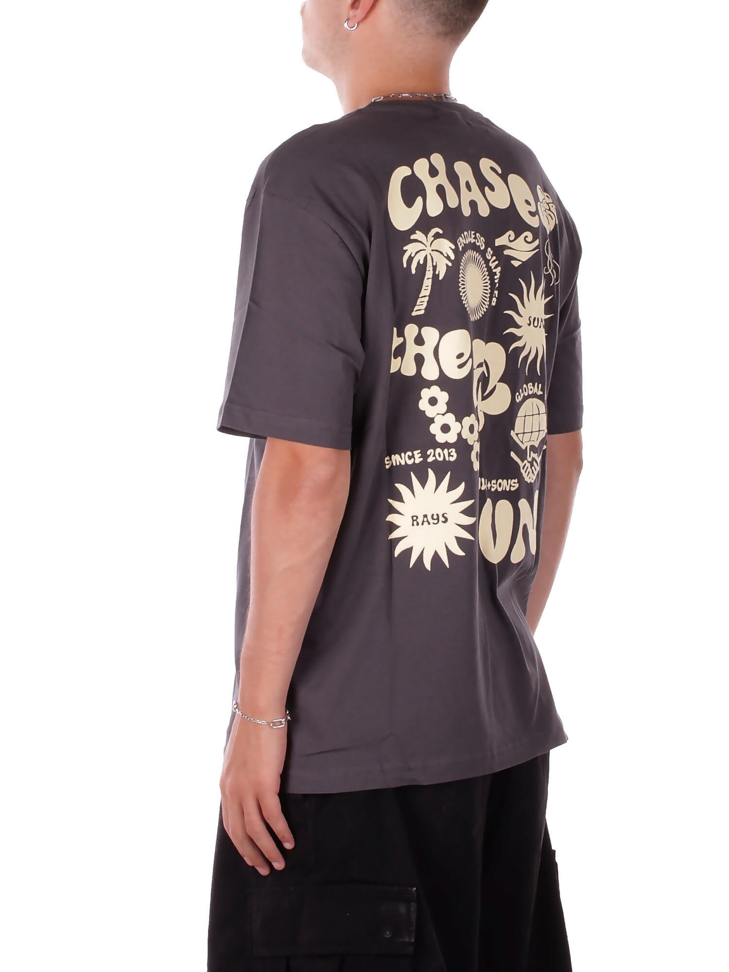 Image of ONLY & SONS Uomo T-shirt 22035827 GREY Onstristan rlx ss tee Grey