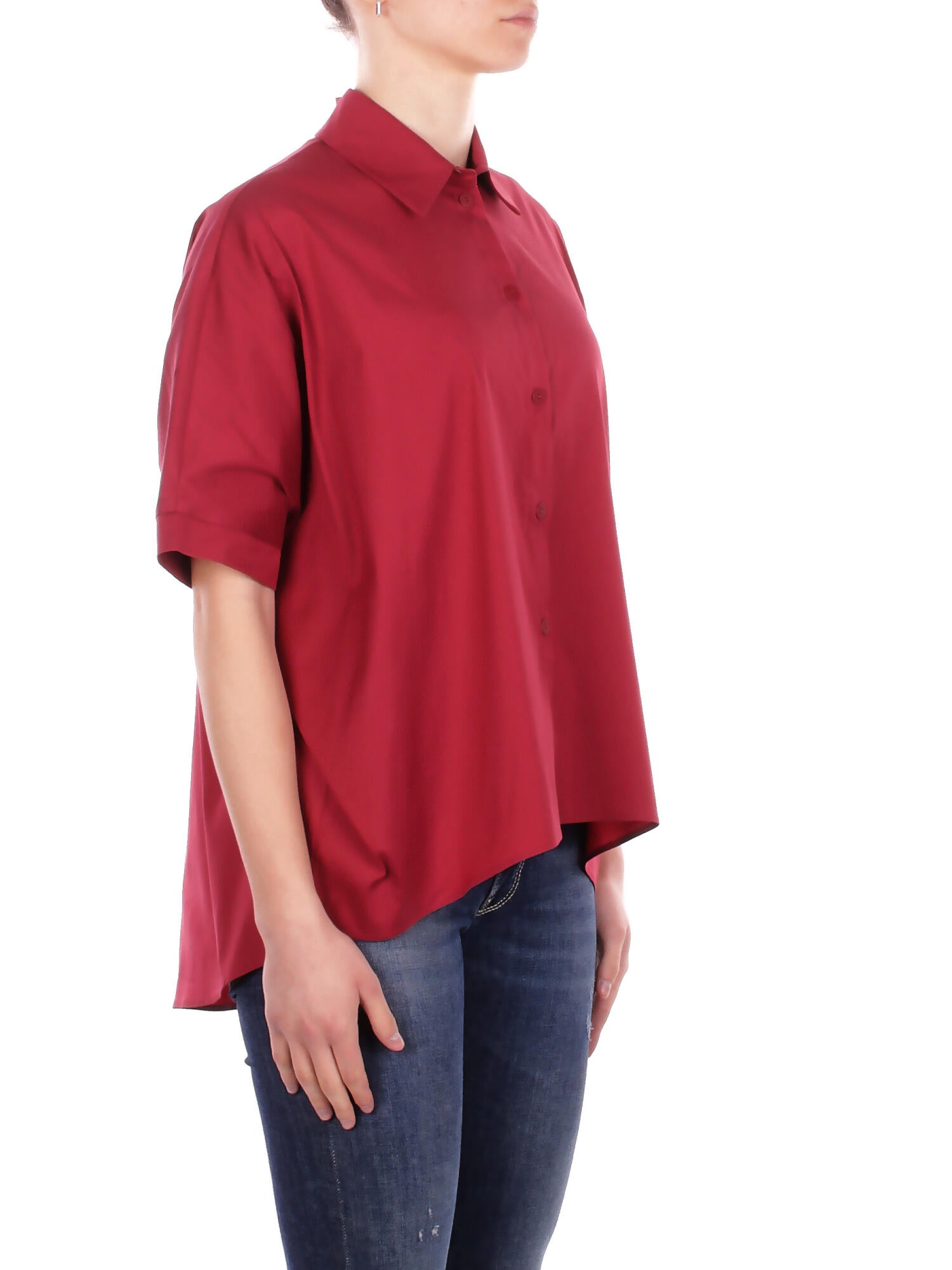 Image of MAX MARA Donna Camicia 2616111029600 012 Bch pittura Geranio