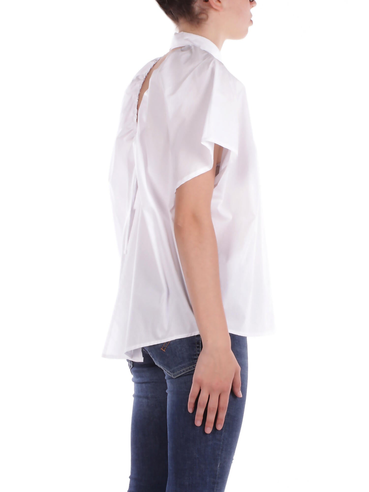 MANILA GRACE Donna Camicia C061CU MA009 Camicia m\c Bianco ottico