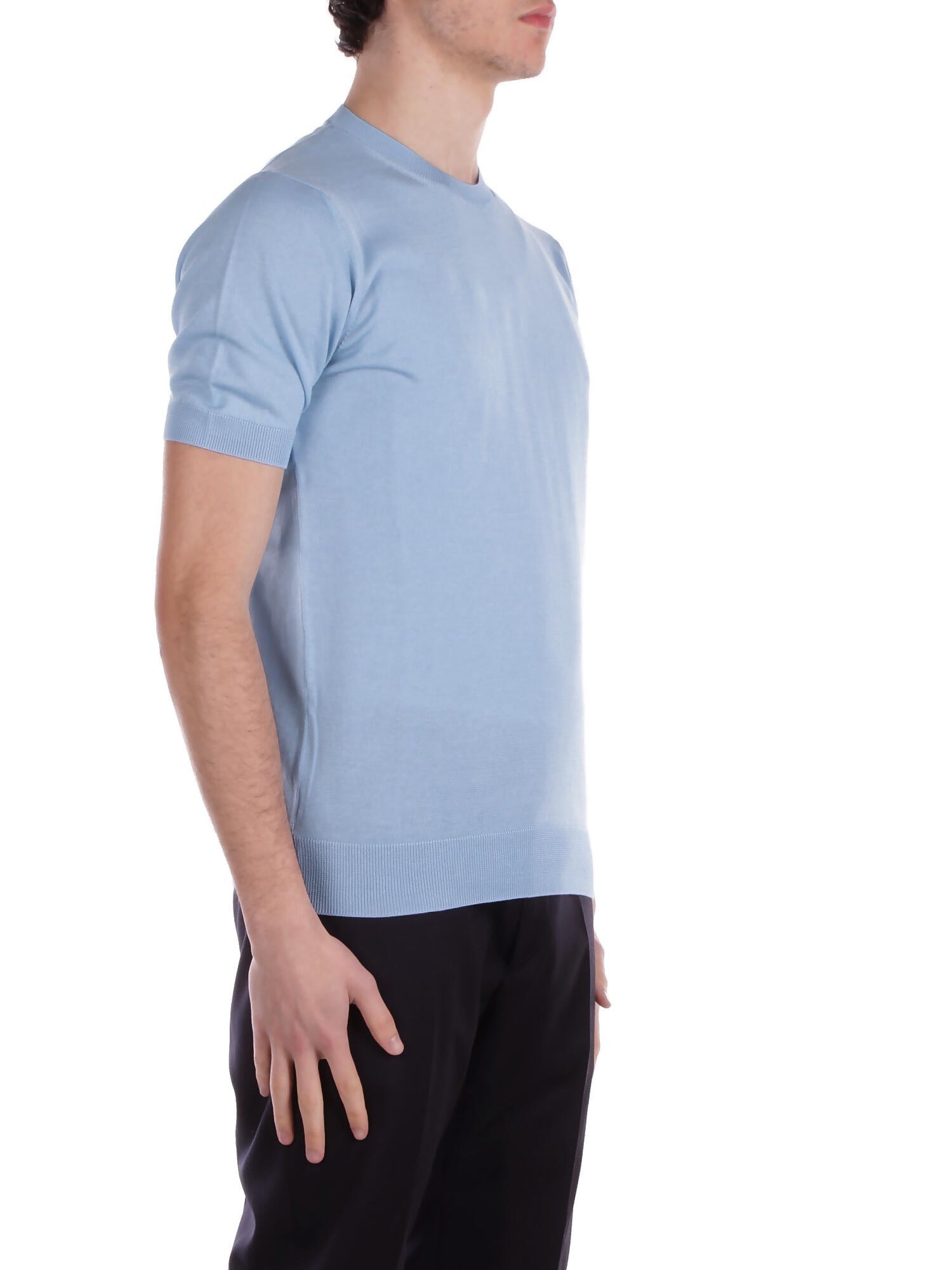 Image of TAGLIATORE Uomo Maglia FOX PE PWE25 CIELO Tre quarti Cielo
