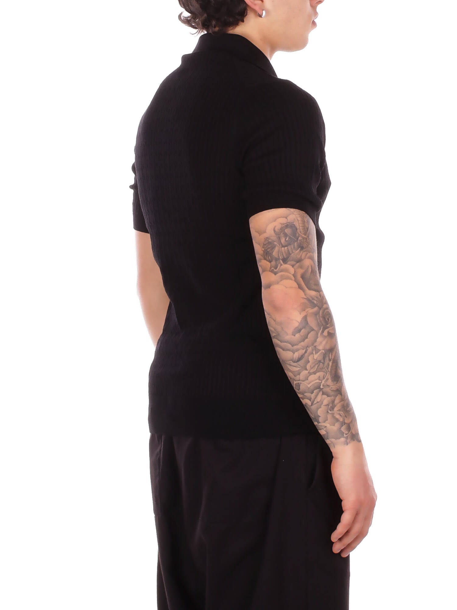 Image of TAGLIATORE Uomo Polo KARTGSE2601 099 Polo abito Nero