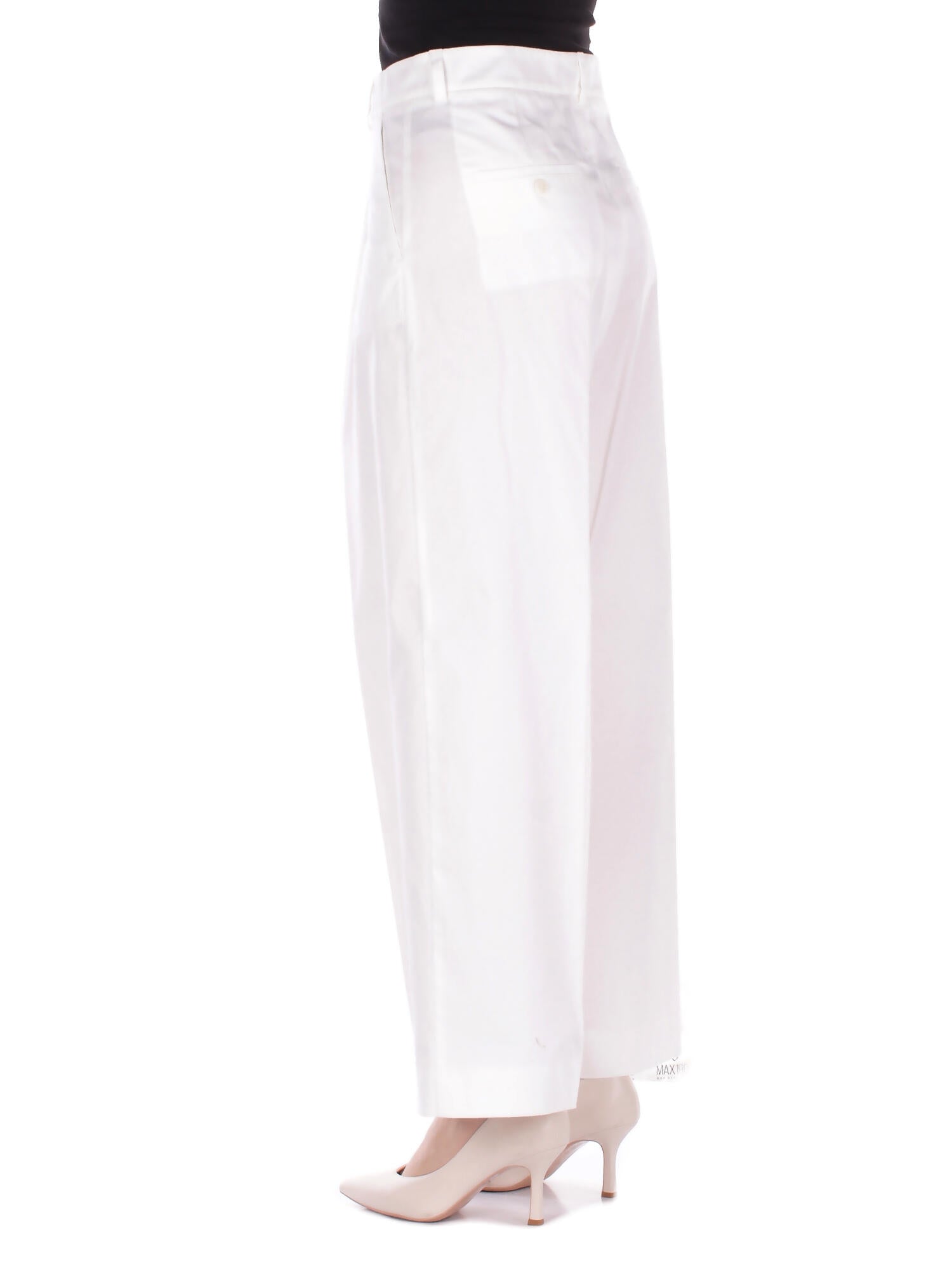 MAX MARA Donna Pantalone 2615131072600 027 Wkd bellico White