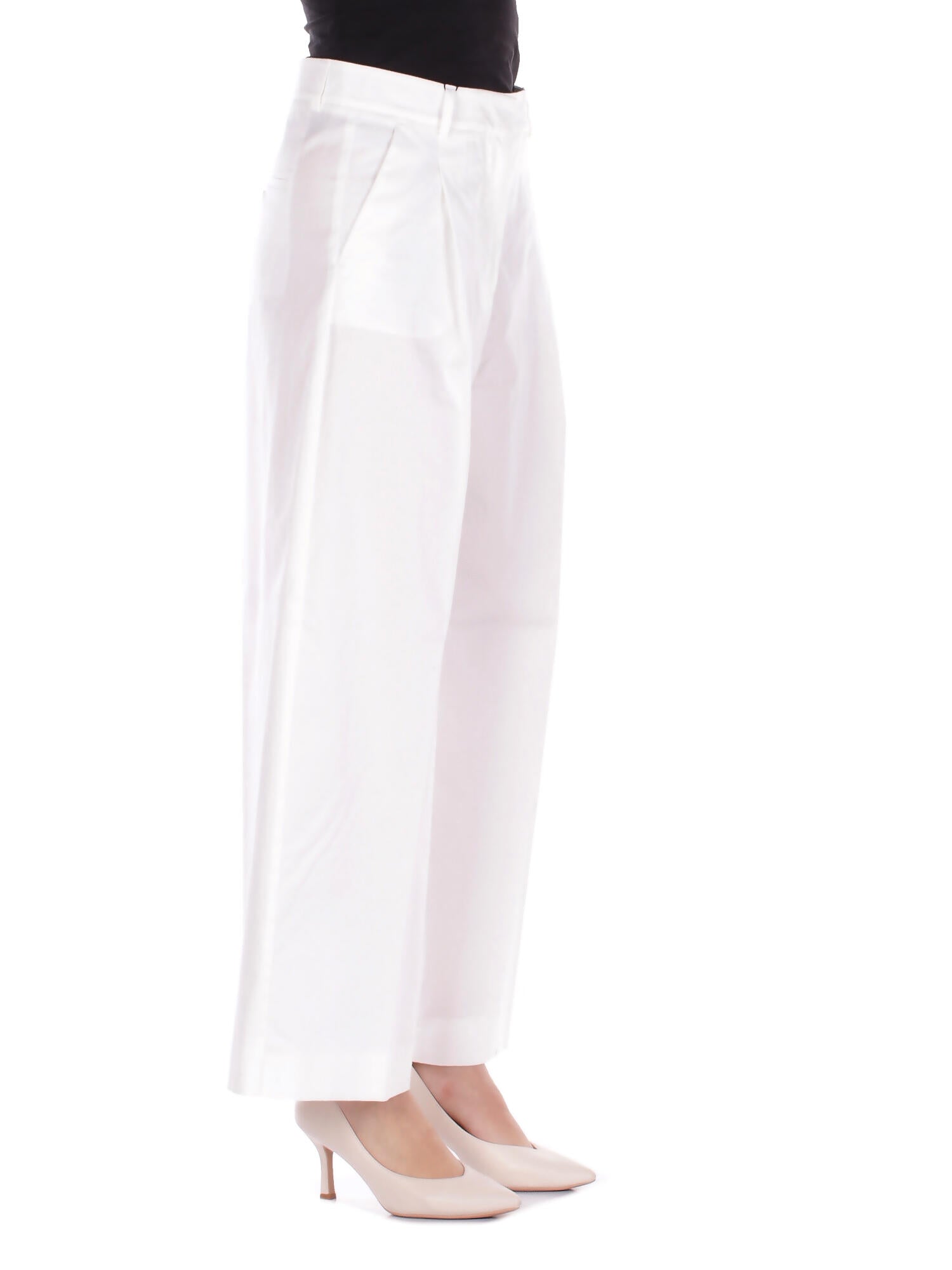 MAX MARA Donna Pantalone 2615131072600 027 Wkd bellico White