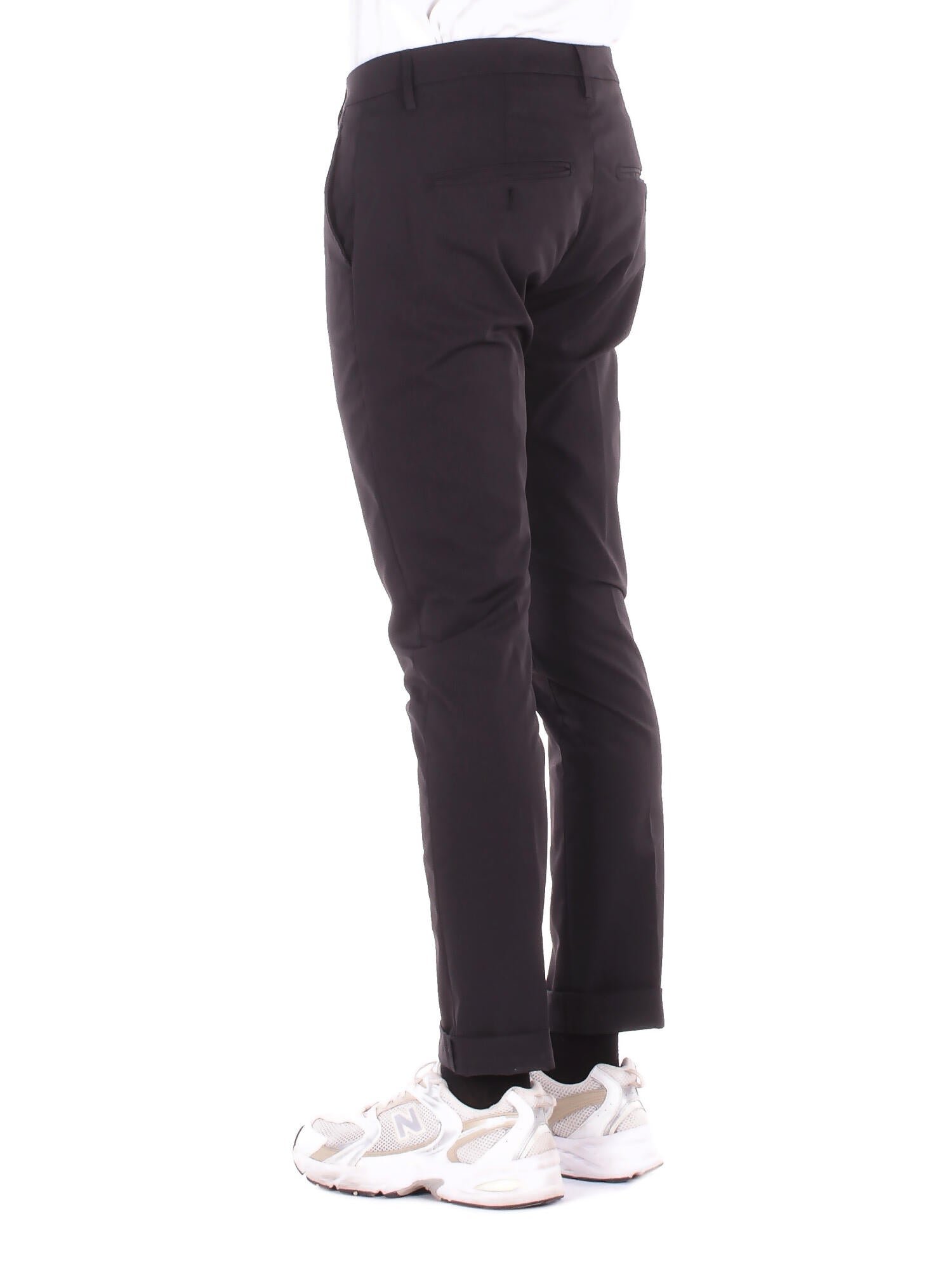 Image of DONDUP Uomo Pantalone UP235 OS0121002 999 Pantalone gaubert Nero