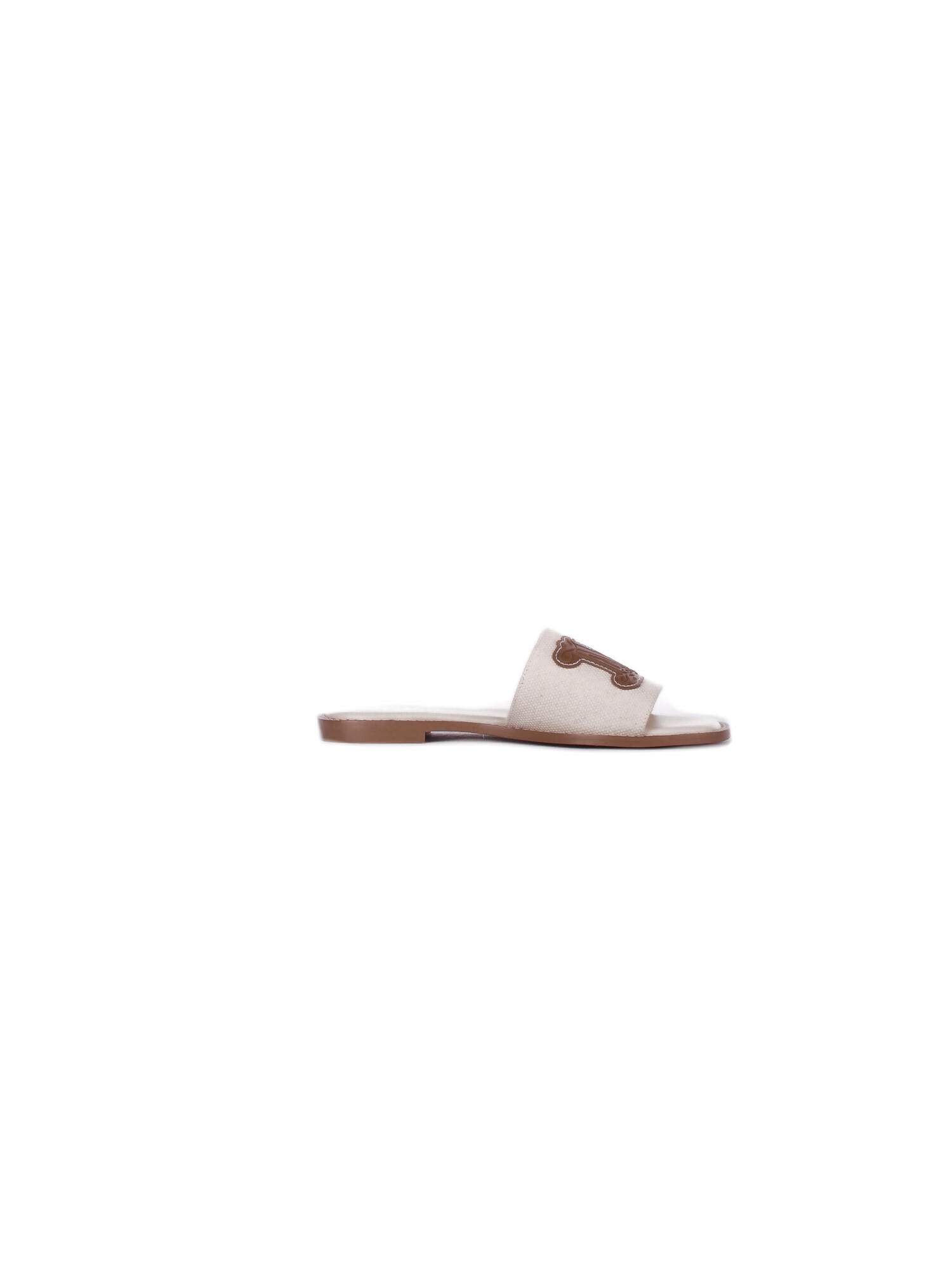 Image of MAX MARA Donna Ciabatta 2616521039600 001 Bch caucaso Cammello