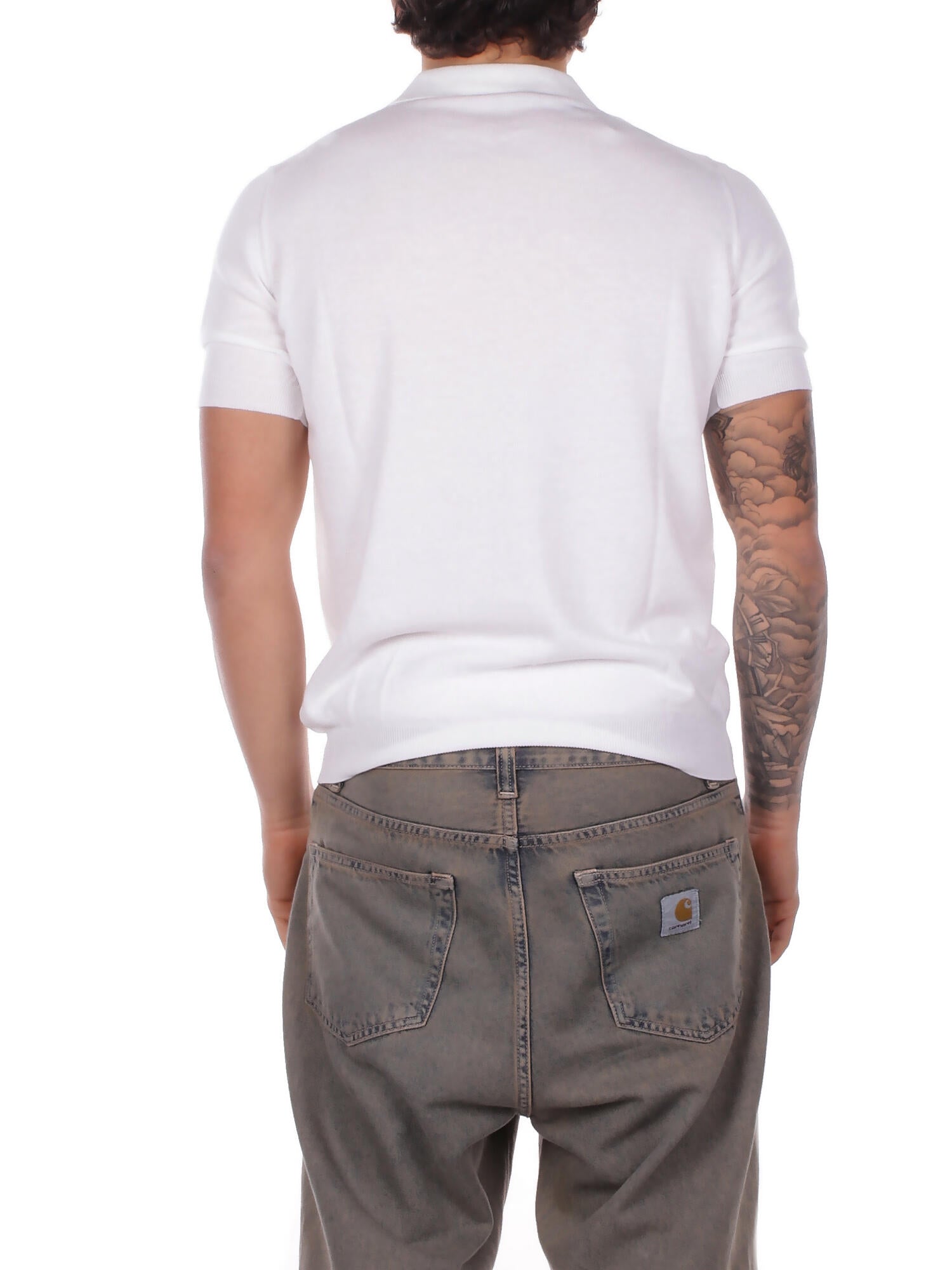 TAGLIATORE Uomo Polo KEITHGSE2601 002  Bianco